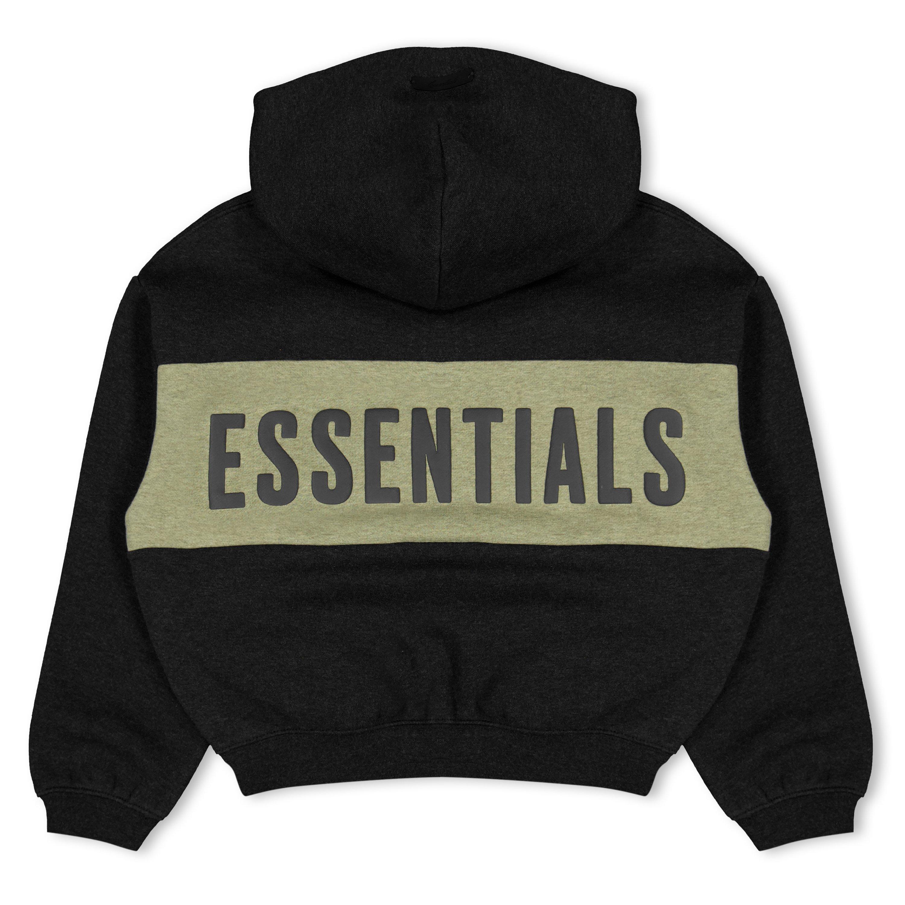 Iron Grey - Fear Of God Essentials - Unisex Kids' Overhead Hoodie - 2