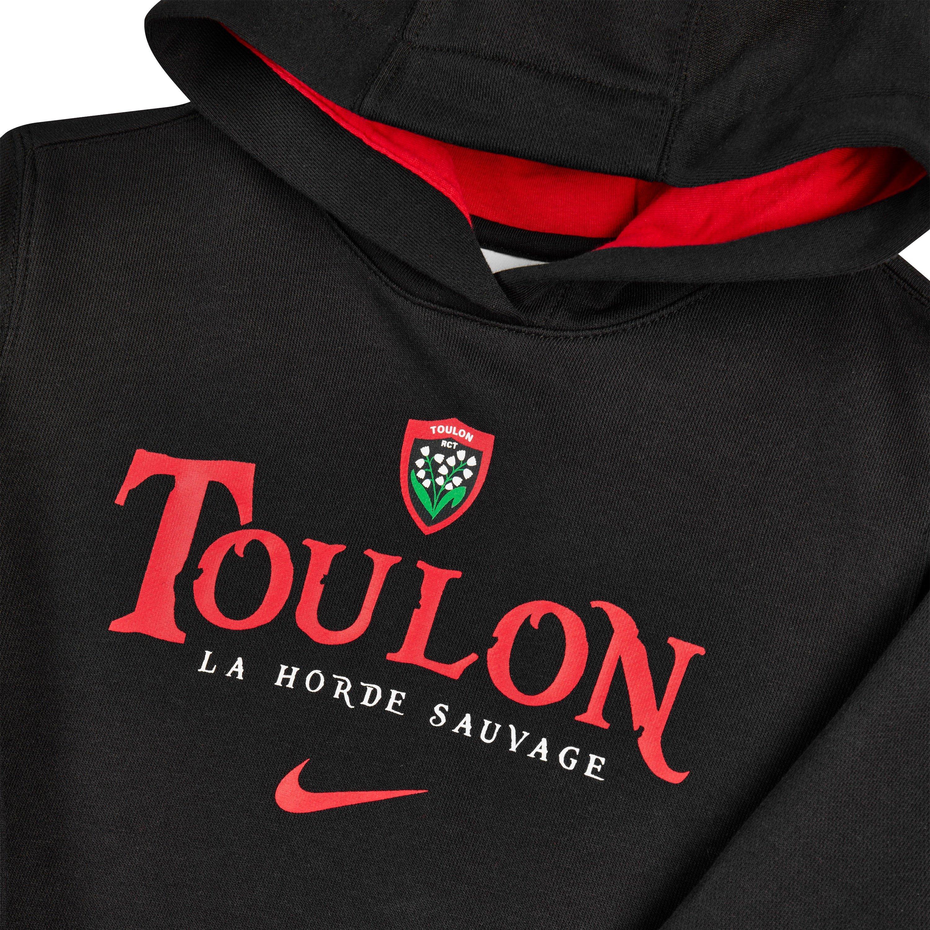 Black/Uni Red - Nike - Nike RC TN Hoodie Sn71 - 4