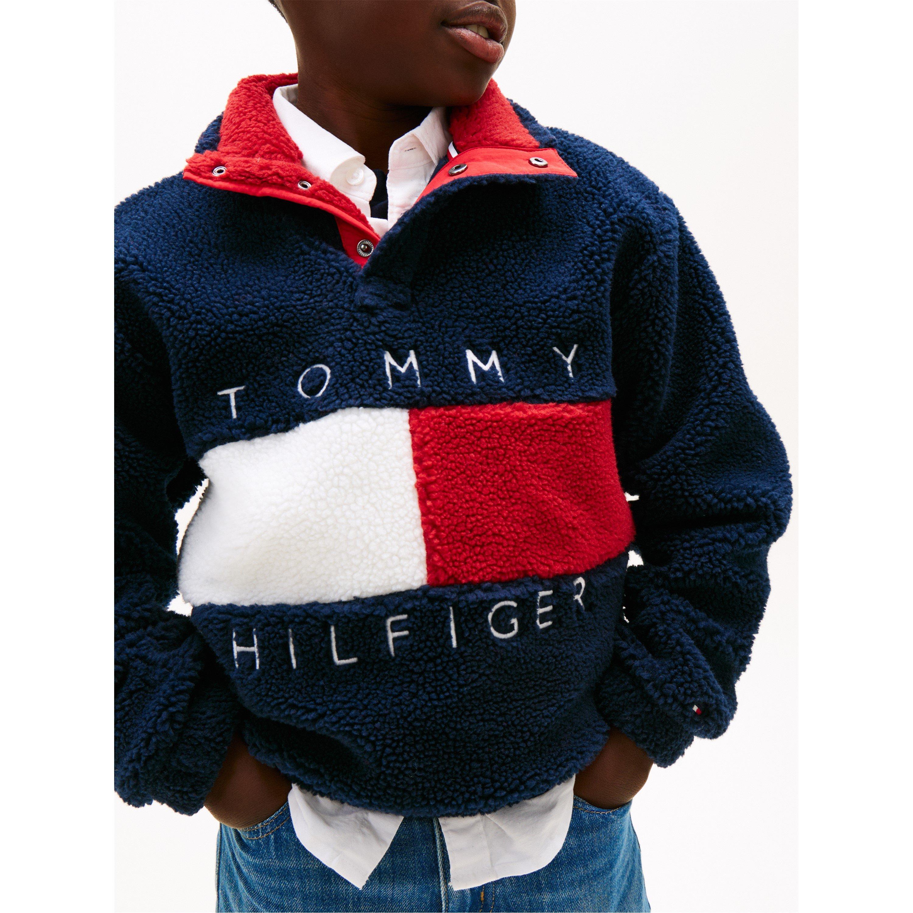 Night Navy C1G - Tommy Hilfiger - Tommy Hertiage Fleec Jn61 - 3