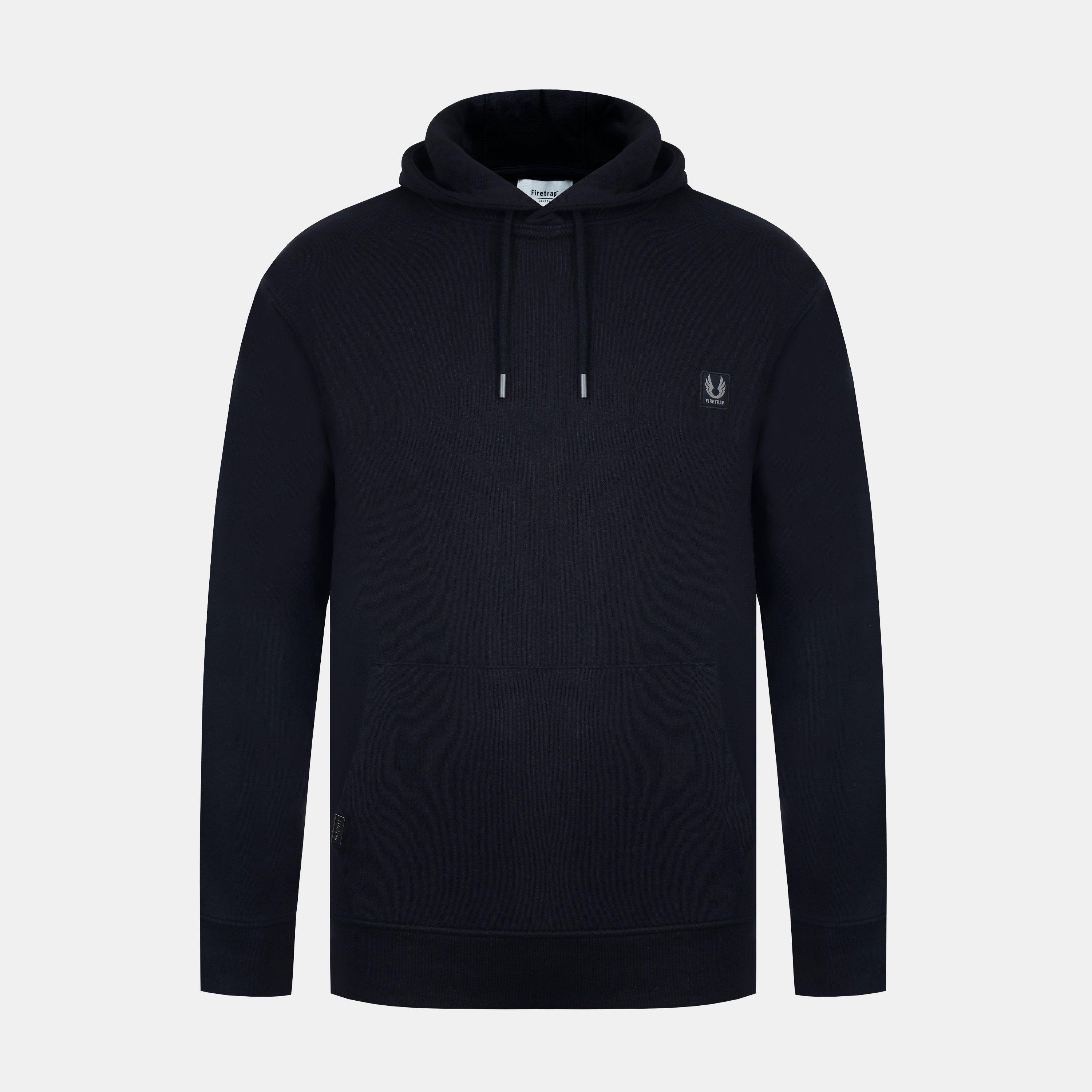 Firetrap Men's Core Hoodie - Black - S