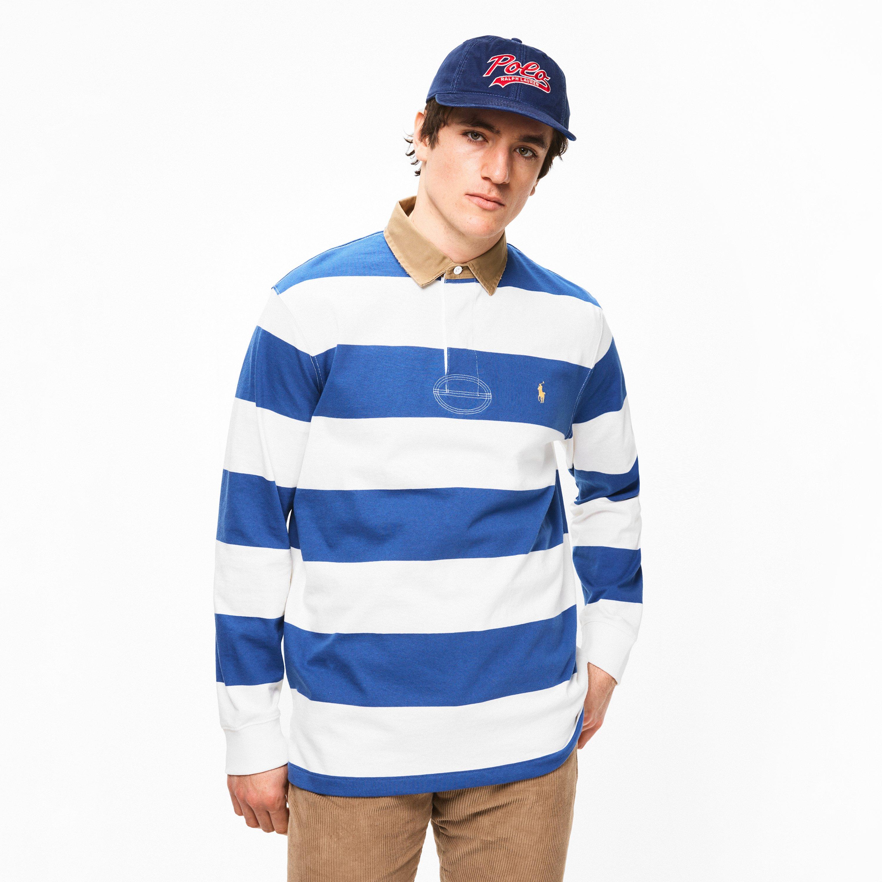 Old Royal/Cream - Polo Ralph Lauren - Men's Rugby Shirt - 3