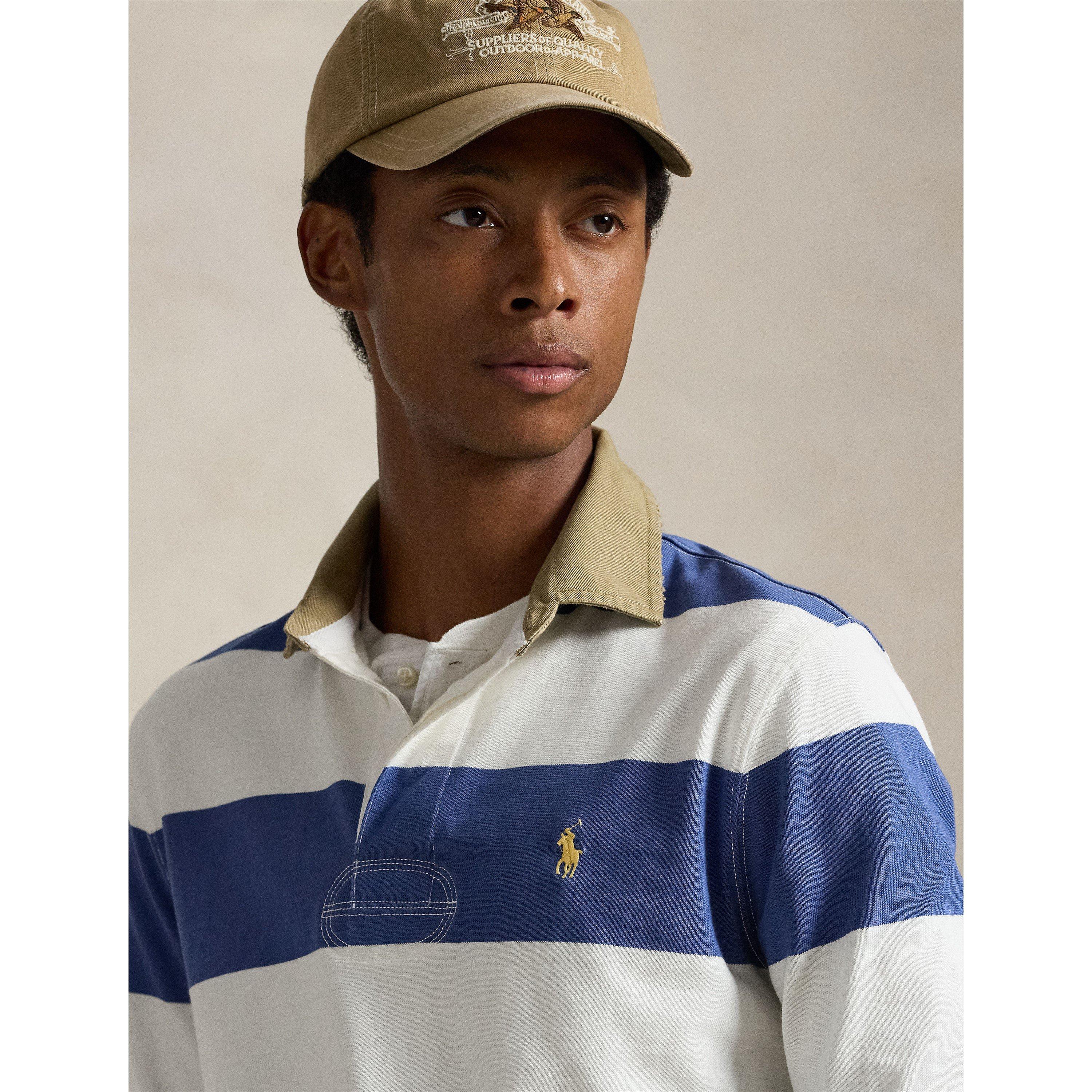 Old Royal/Cream - Polo Ralph Lauren - Men's Rugby Shirt - 5