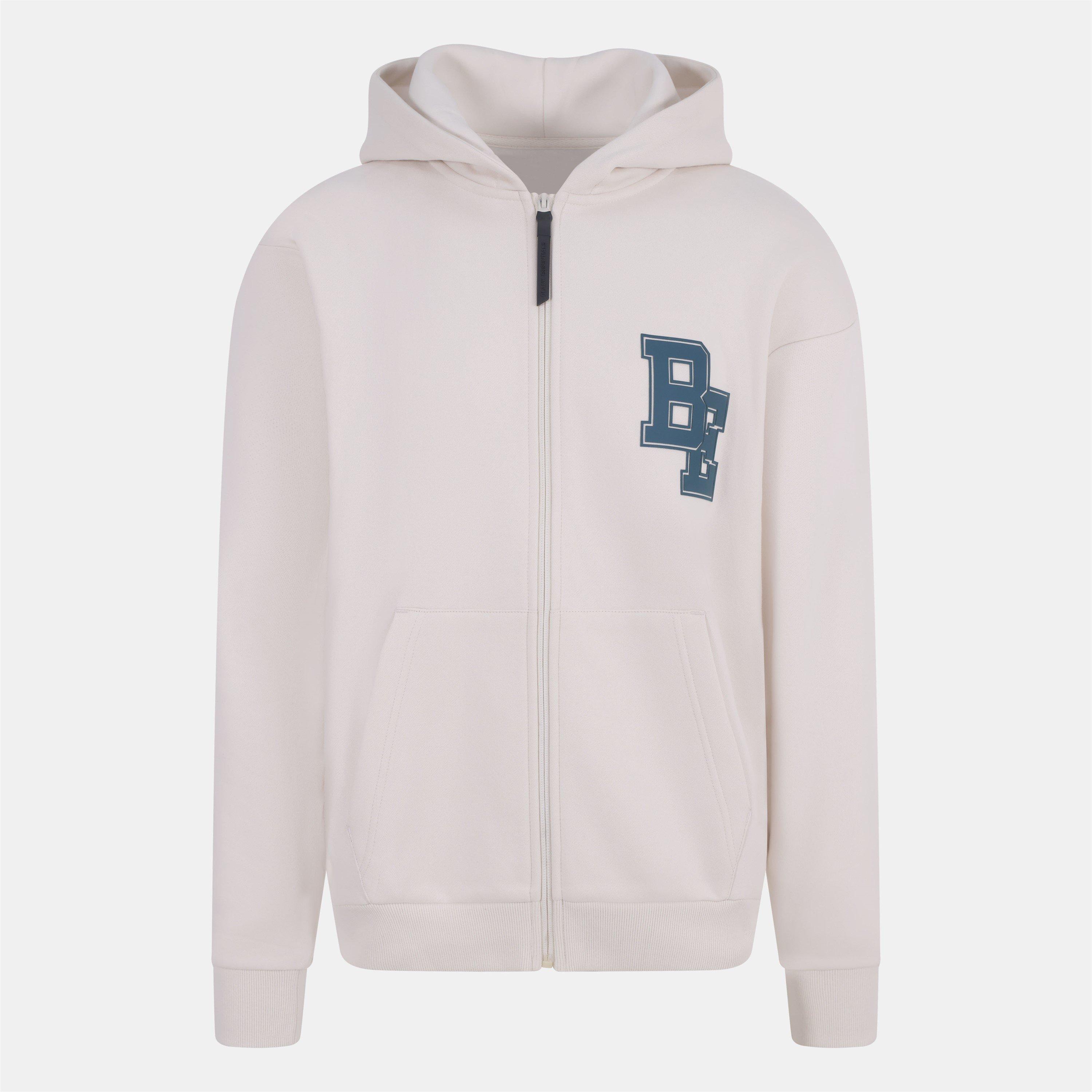 Men's Collegiate Zip Through Hoodie