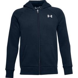 Under Armour Logo Full Zip Hoody Junior Boys