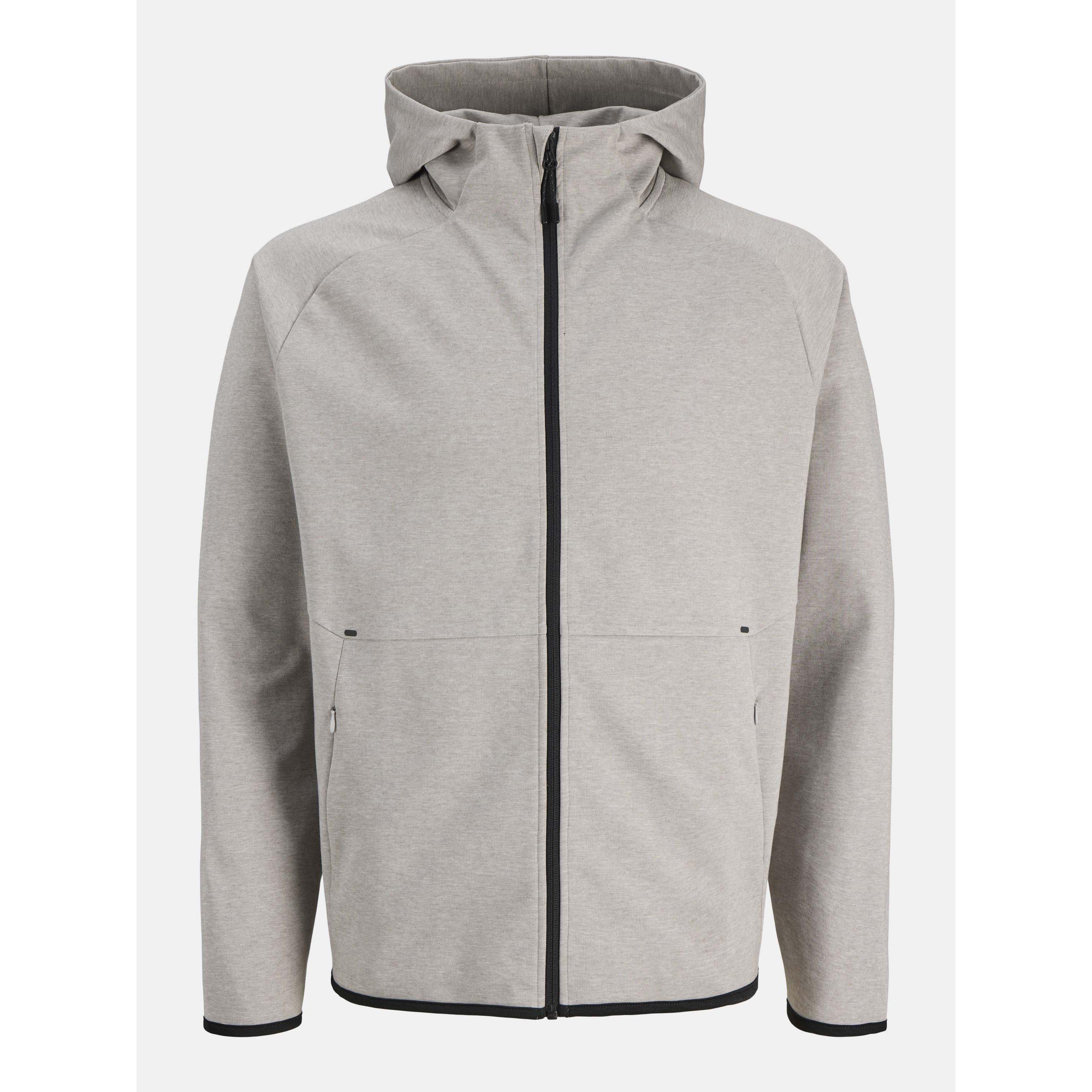 Svijetlo siva ja - Jack and Jones - Jack Jjebase Sweat Z Sn99 - 1