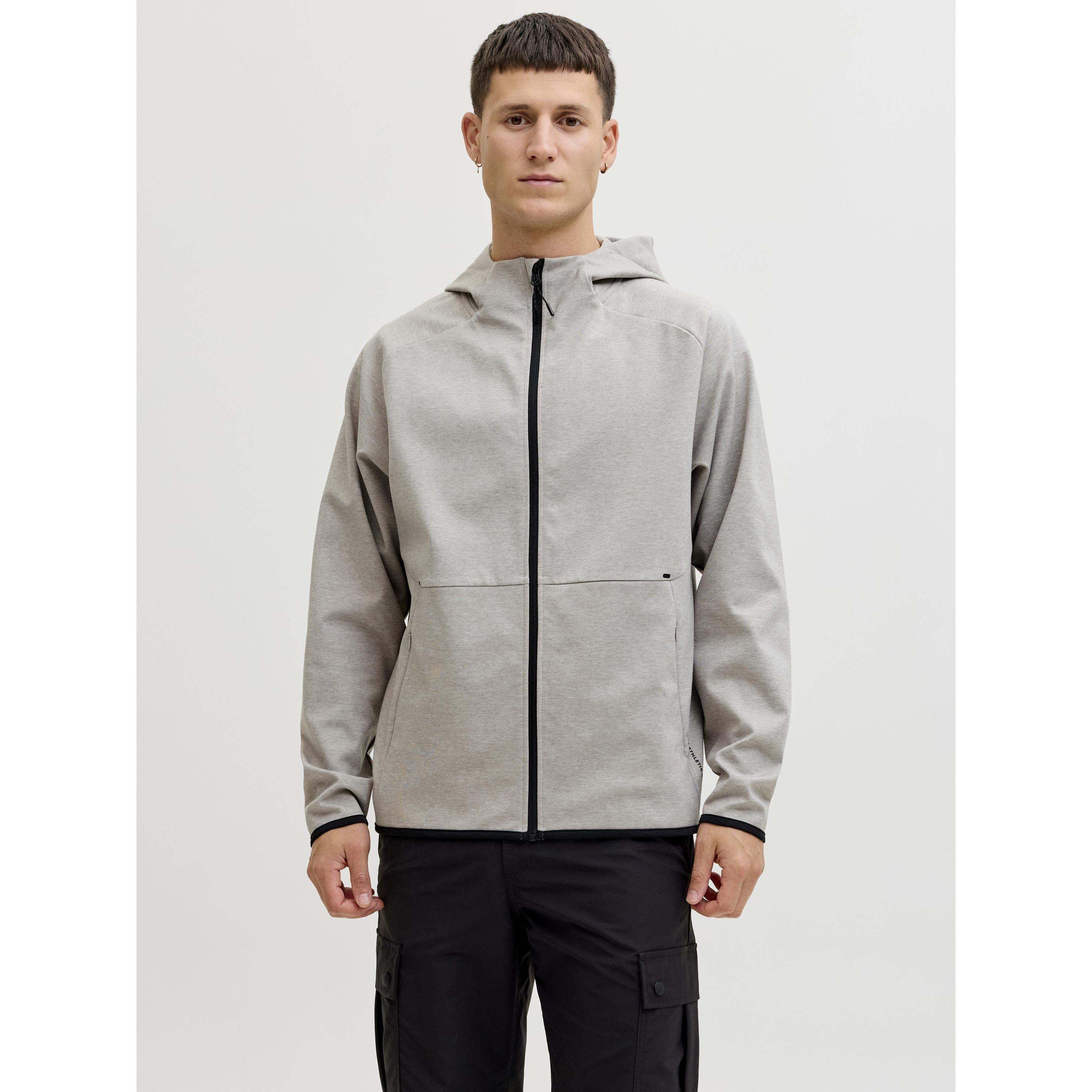 Svijetlo siva ja - Jack and Jones - Jack Jjebase Sweat Z Sn99 - 3