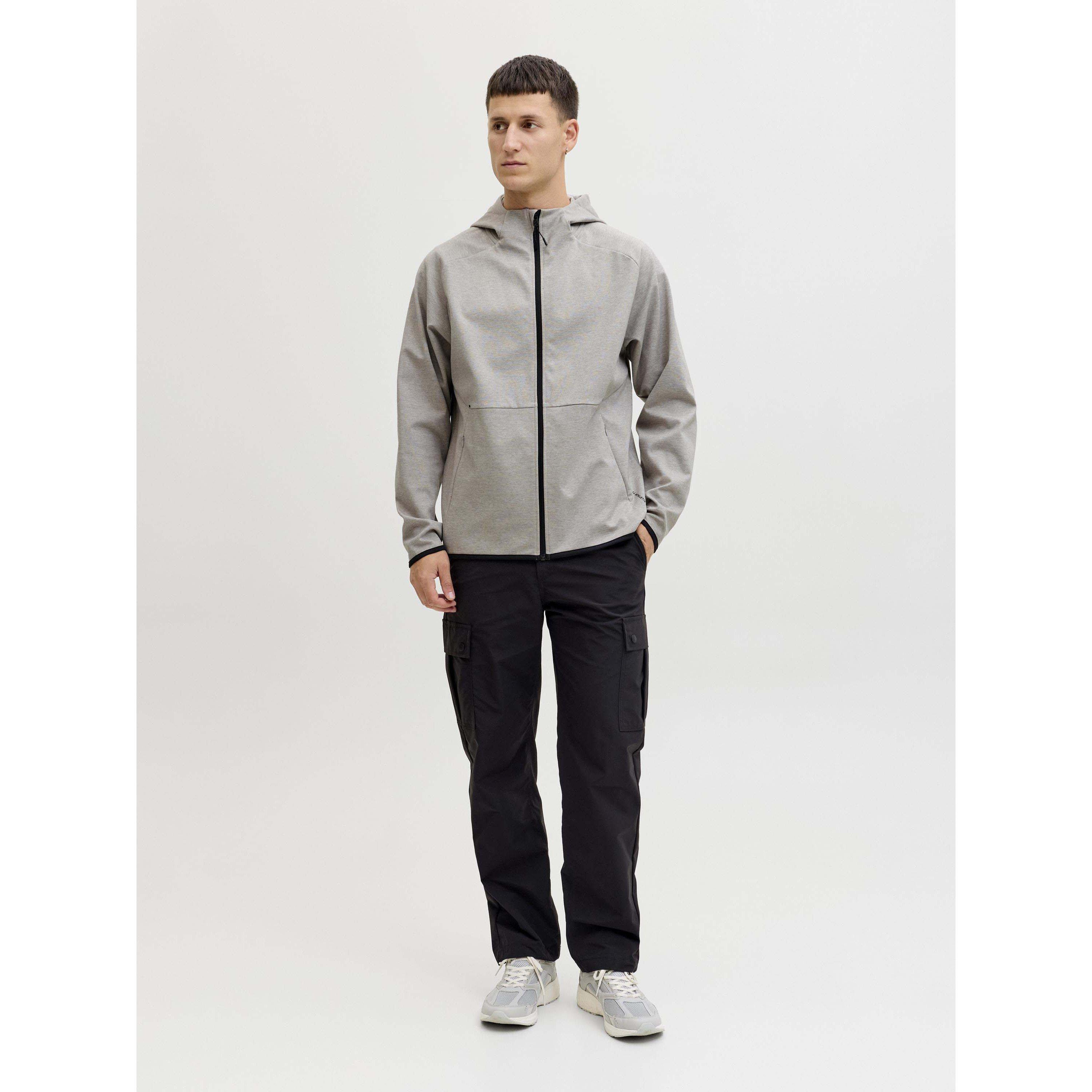 Svijetlo siva ja - Jack and Jones - Jack Jjebase Sweat Z Sn99 - 6