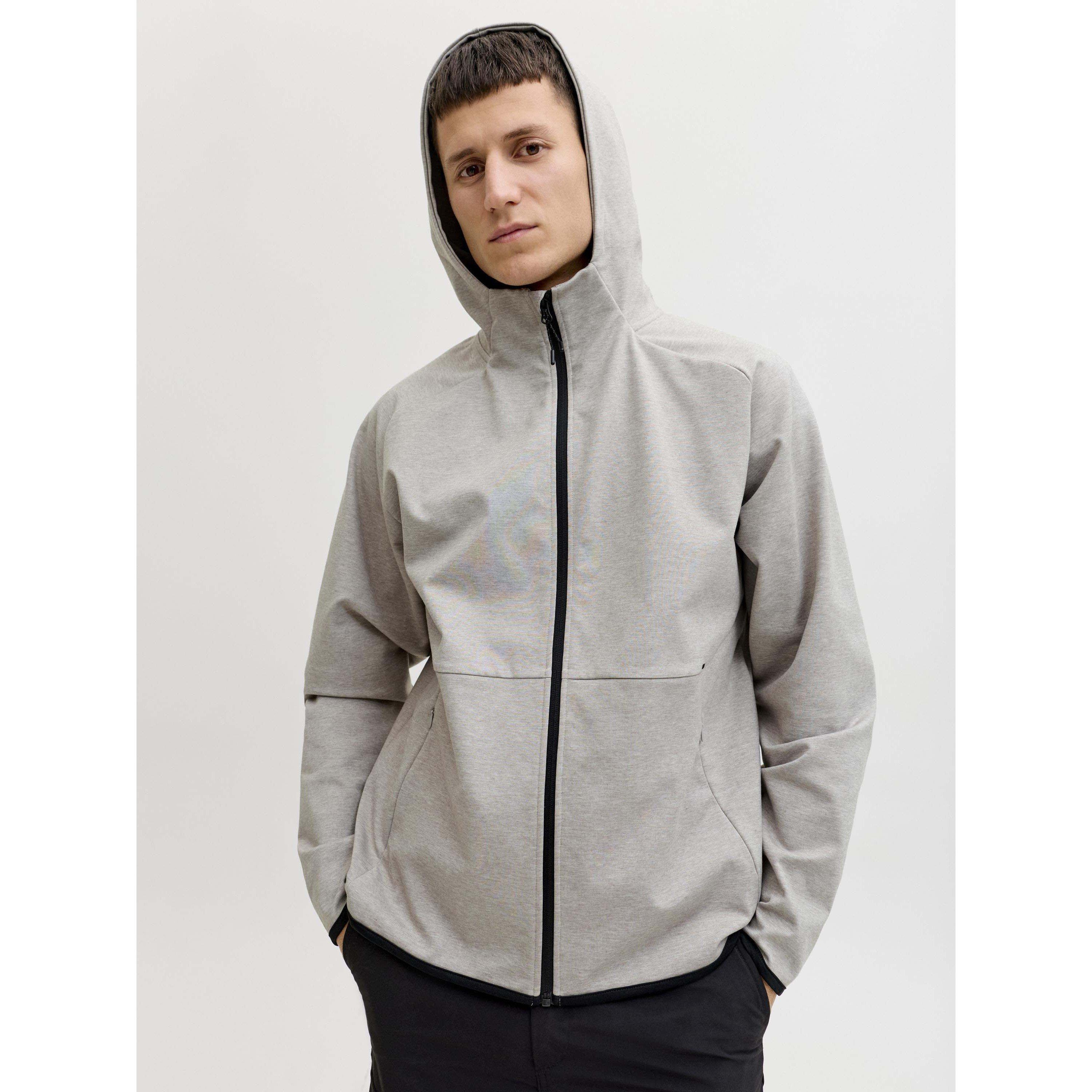 Svijetlo siva ja - Jack and Jones - Jack Jjebase Sweat Z Sn99 - 8