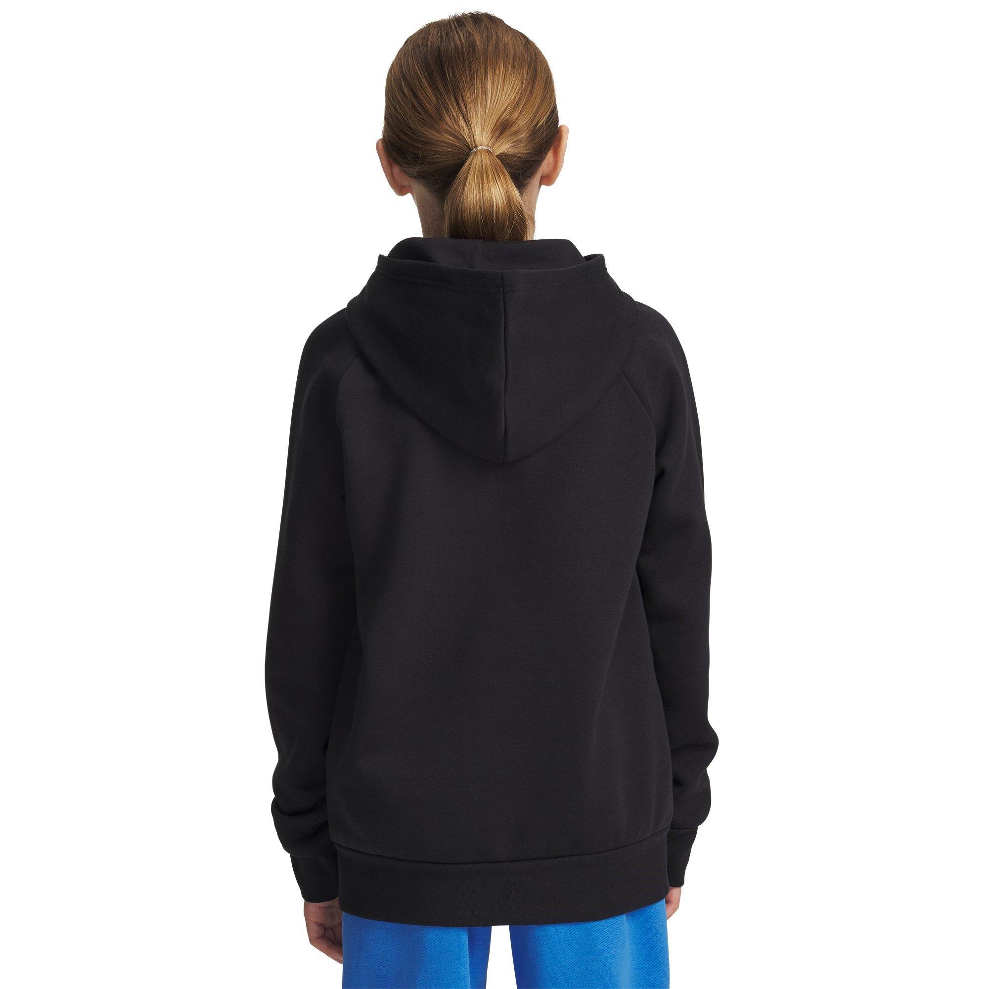 Sort - Under Armour - Armour UA Rival Fleece Hoodie Boy's - 4