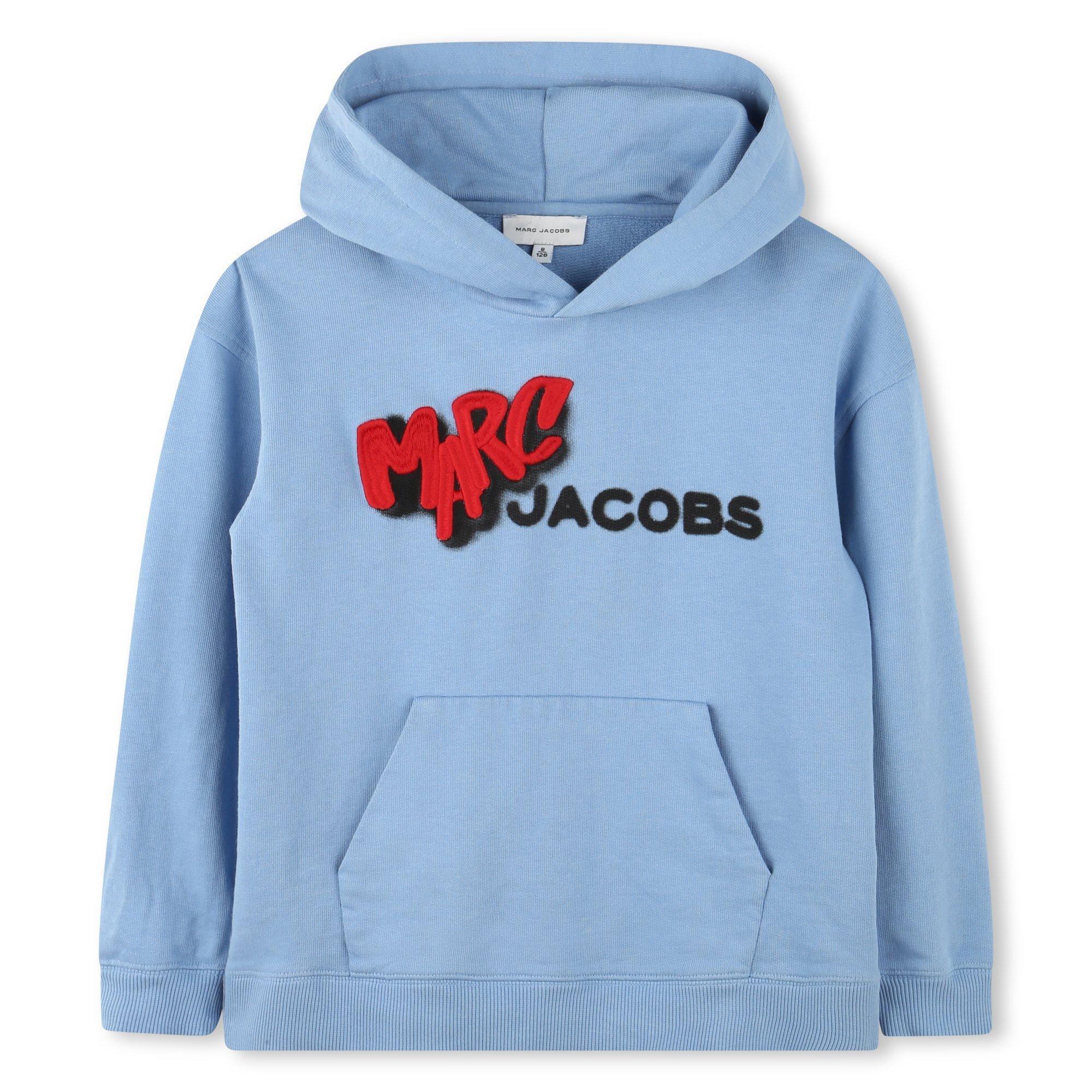 Marc Jacobs Kids' Pull Over Hoodie - Blue