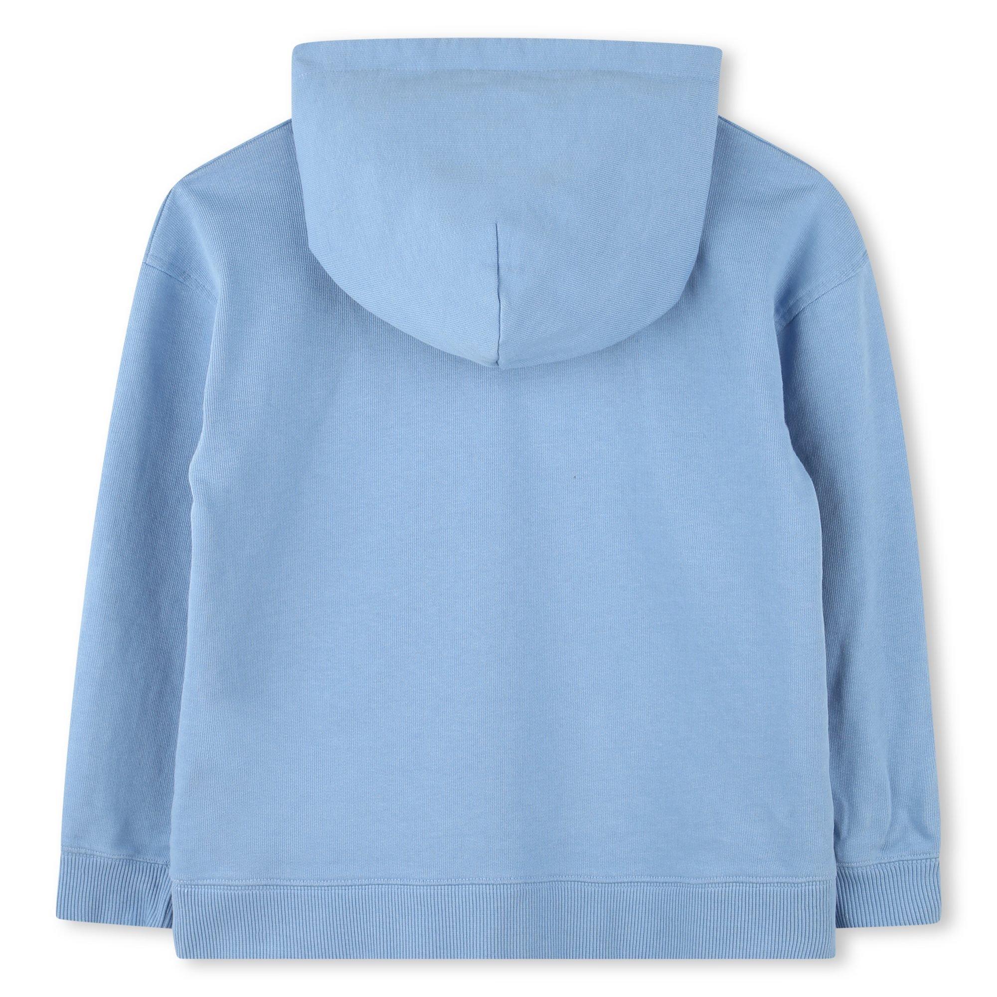 Blau - Marc Jacobs - Marc 3D Logo Hoodie Jn61 - 2