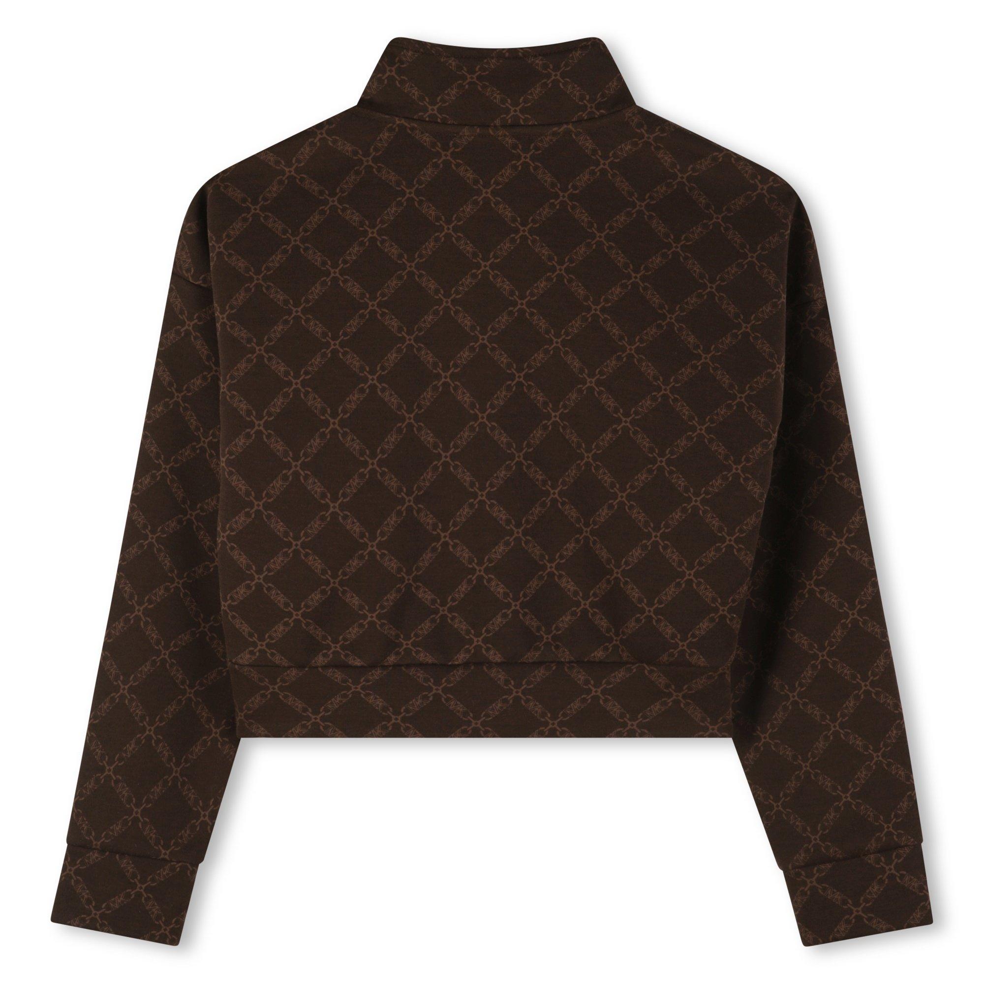 Brown - Michael Kors - MK Empire Fleece Jn61 - 2