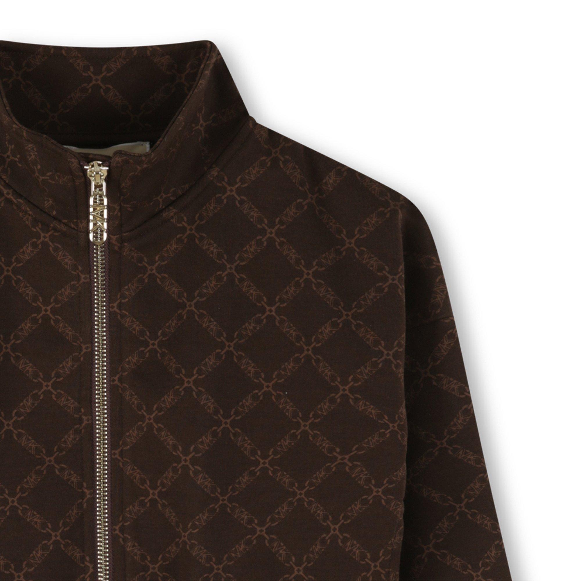 Brown - Michael Kors - MK Empire Fleece Jn61 - 3