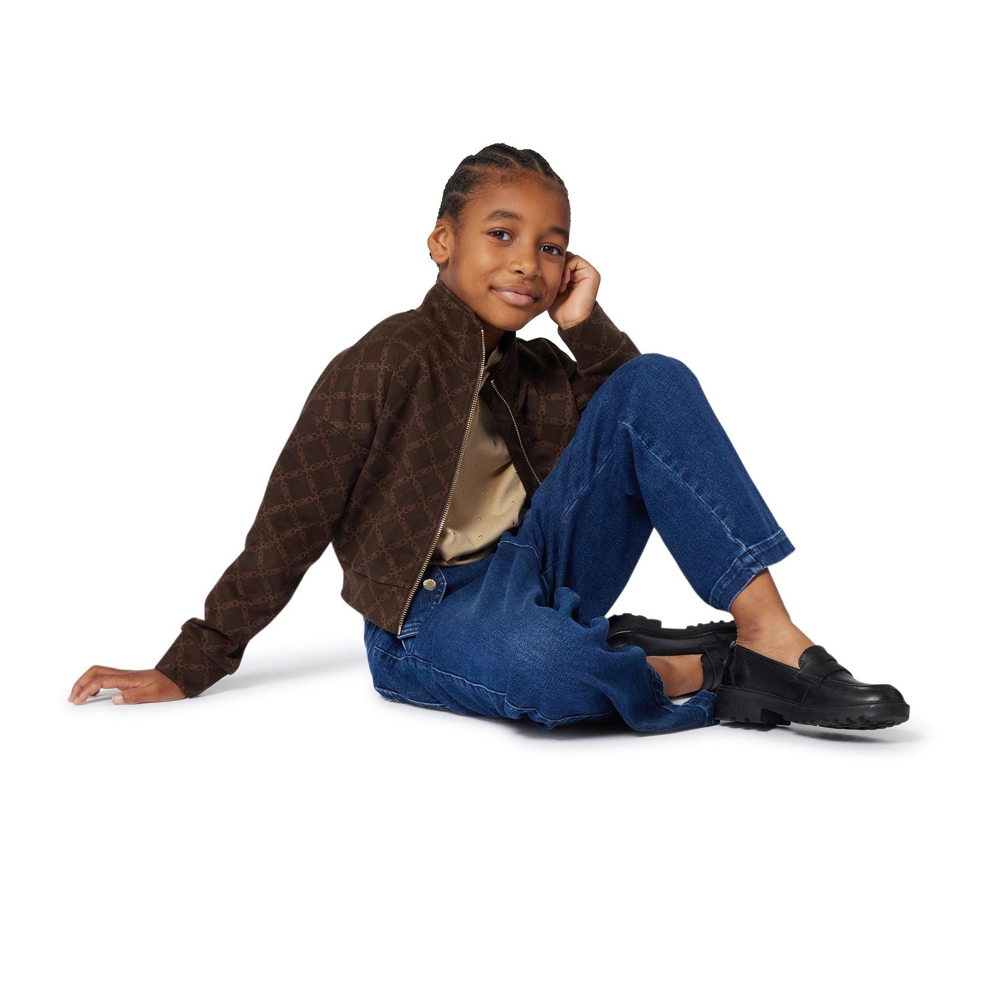 Brown - Michael Kors - MK Empire Fleece Jn61 - 4