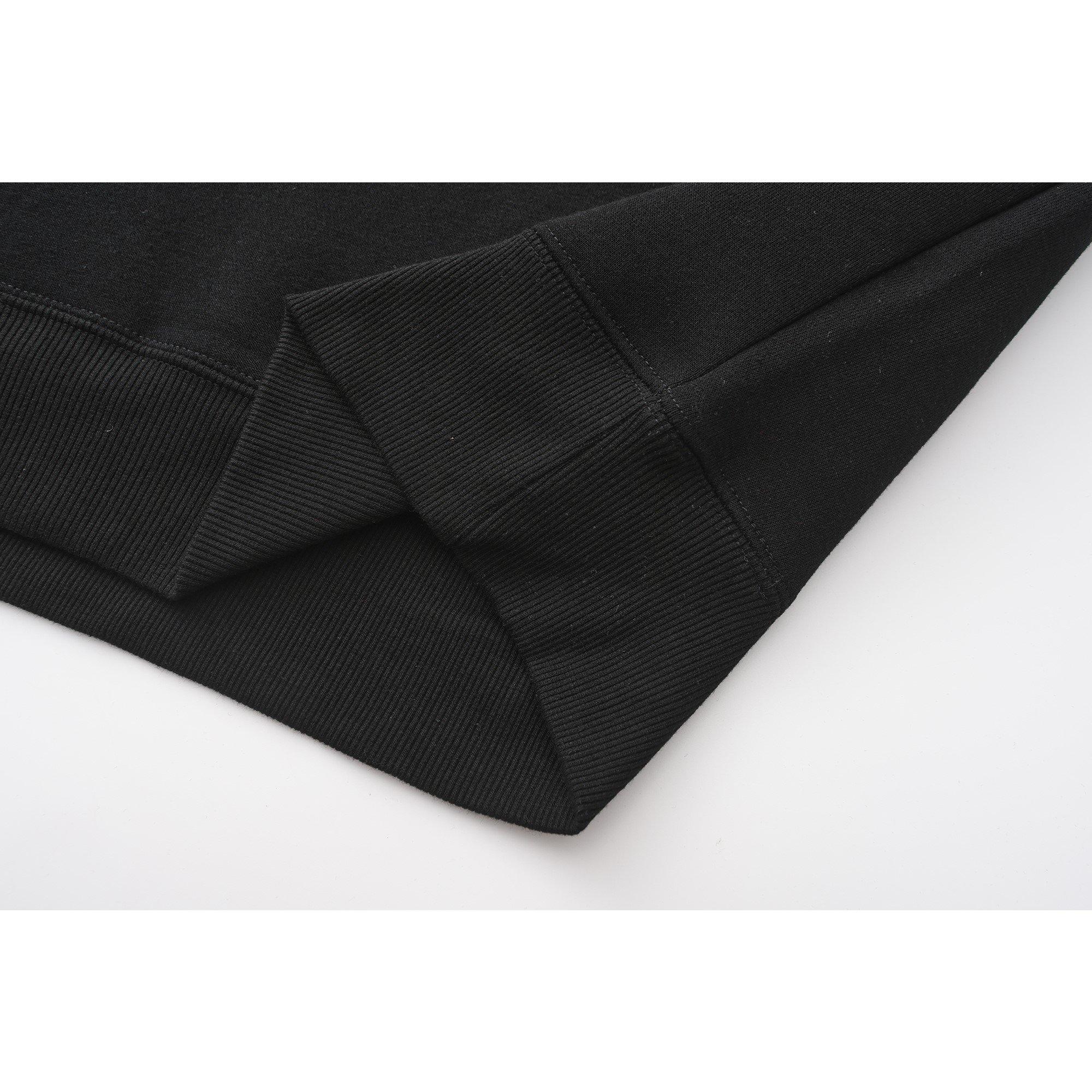 Black - Firetrap - Pullover Fleece Hoodie Mens - 8