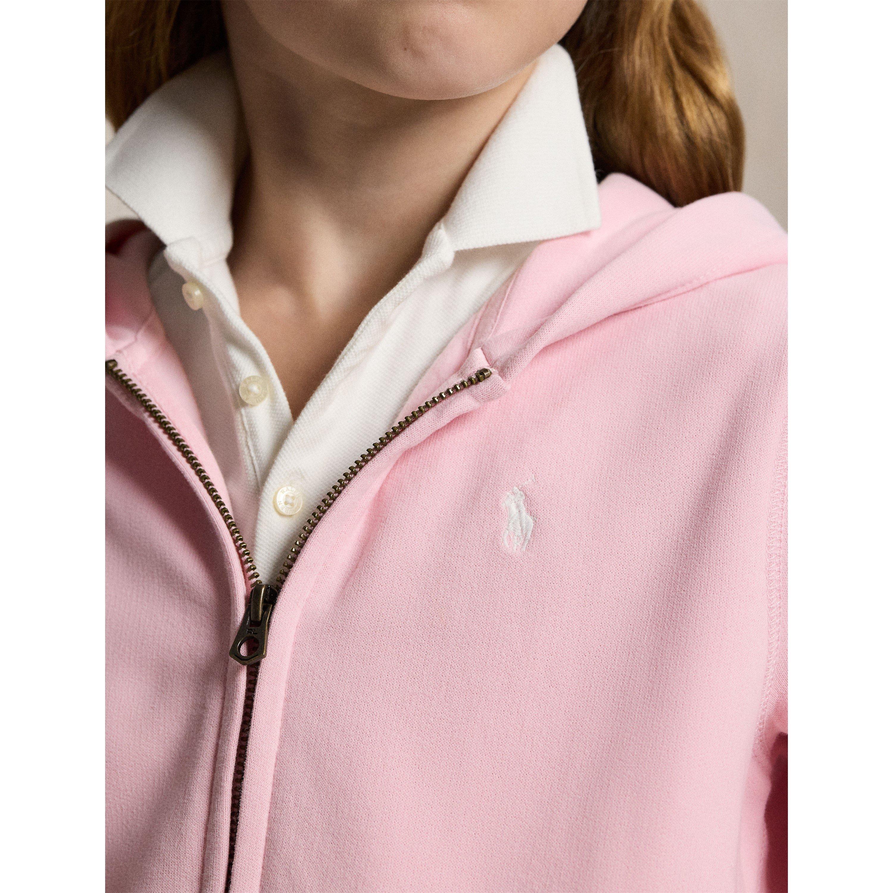 Hint Of Pink - Polo Ralph Lauren - Kids' FZ Overhead Hoodie - 4