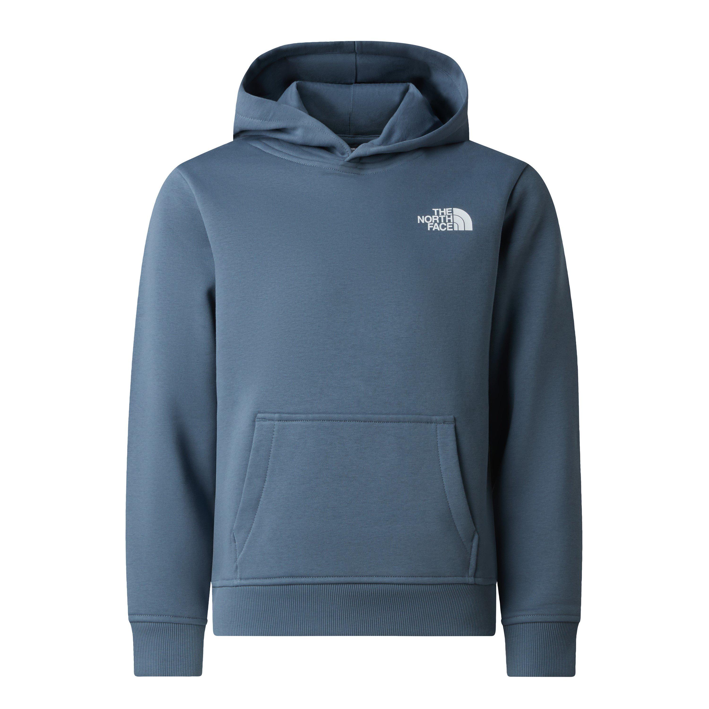 Grnite Grey 0U3 - The North Face - Unisex Kids TNF Box Never Stop Exploring Hoodie - 2