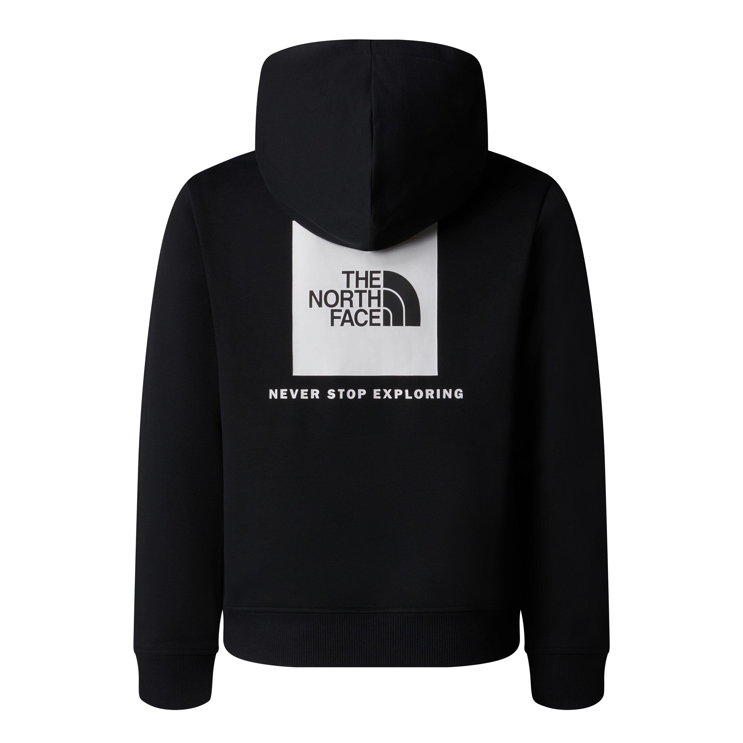 TNF Black JK3 - The North Face - Unisex Kids TNF Box Never Stop Exploring Hoodie - 2