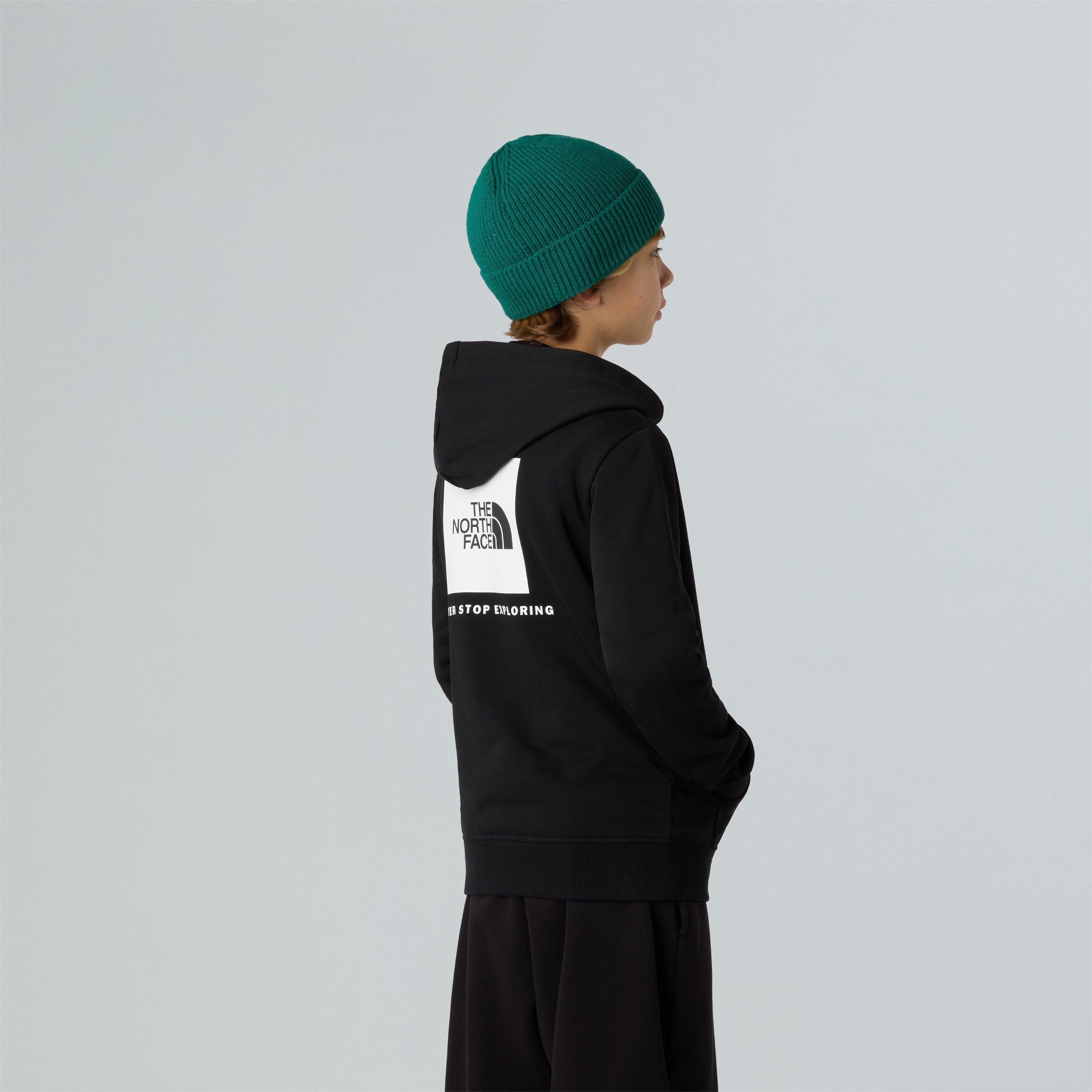 TNF Black JK3 - The North Face - Unisex Kids TNF Box Never Stop Exploring Hoodie - 4