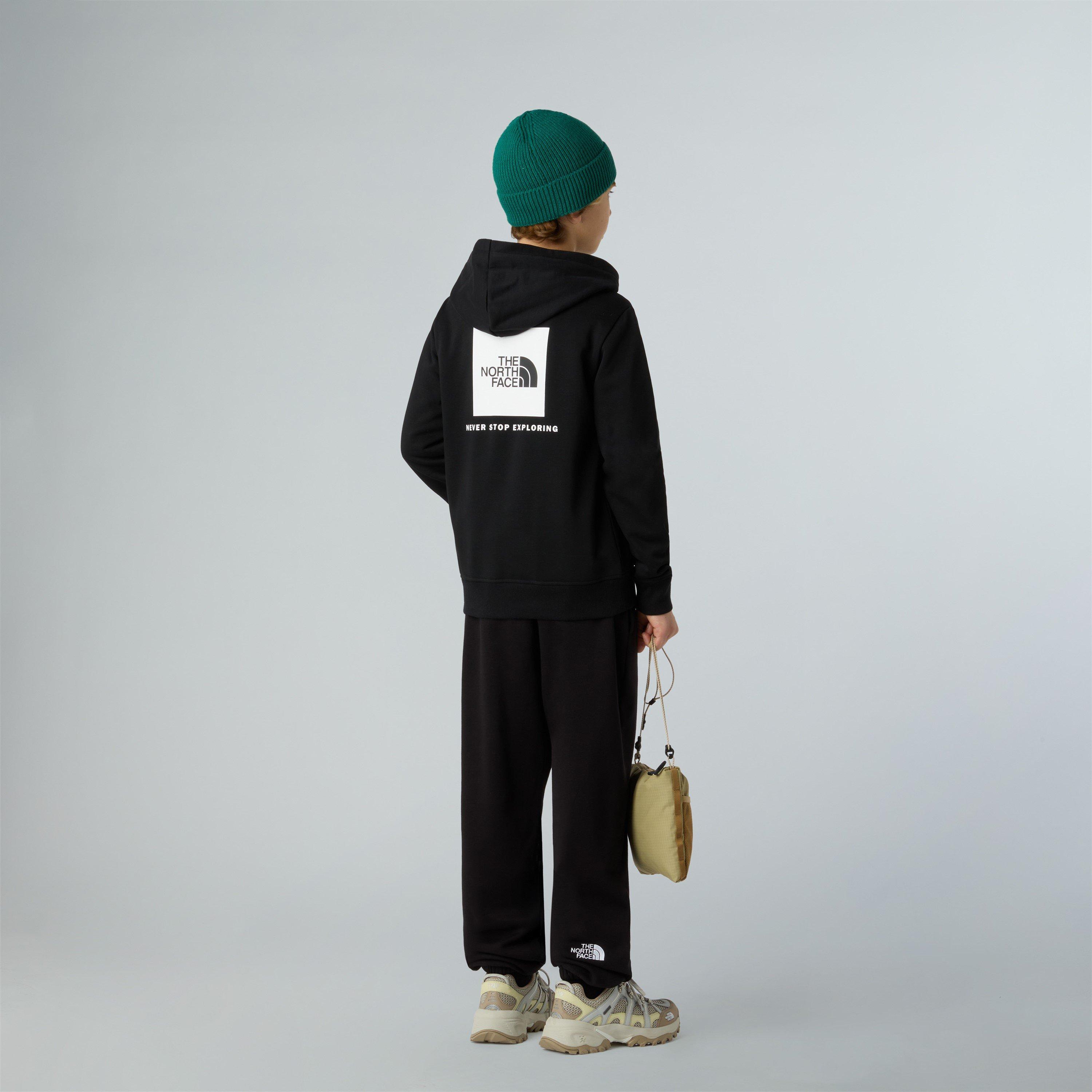 TNF Black JK3 - The North Face - Unisex Kids TNF Box Never Stop Exploring Hoodie - 5