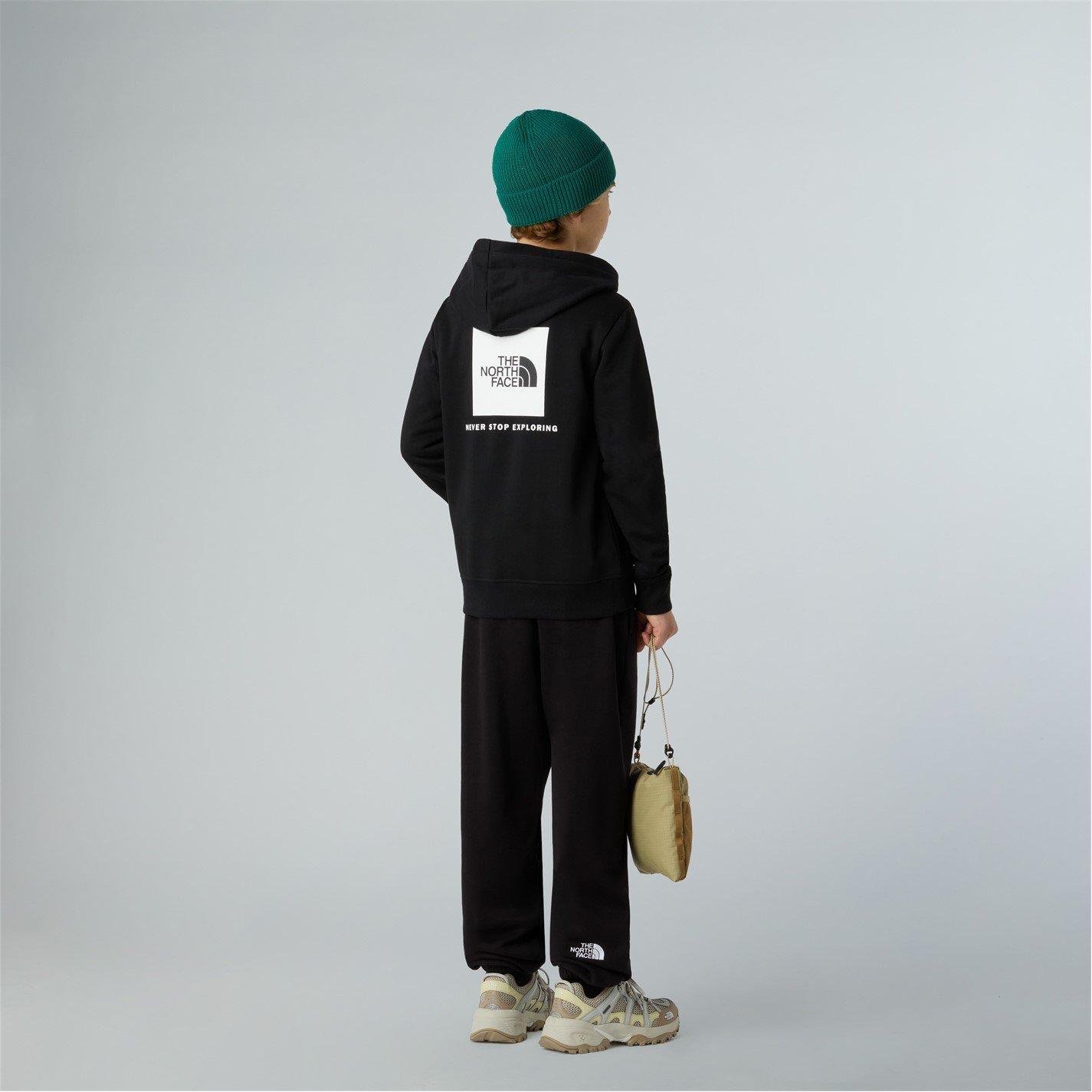 The North Face Lux Unisex Kids TNF Box Never Stop Exploring Hoodie ...