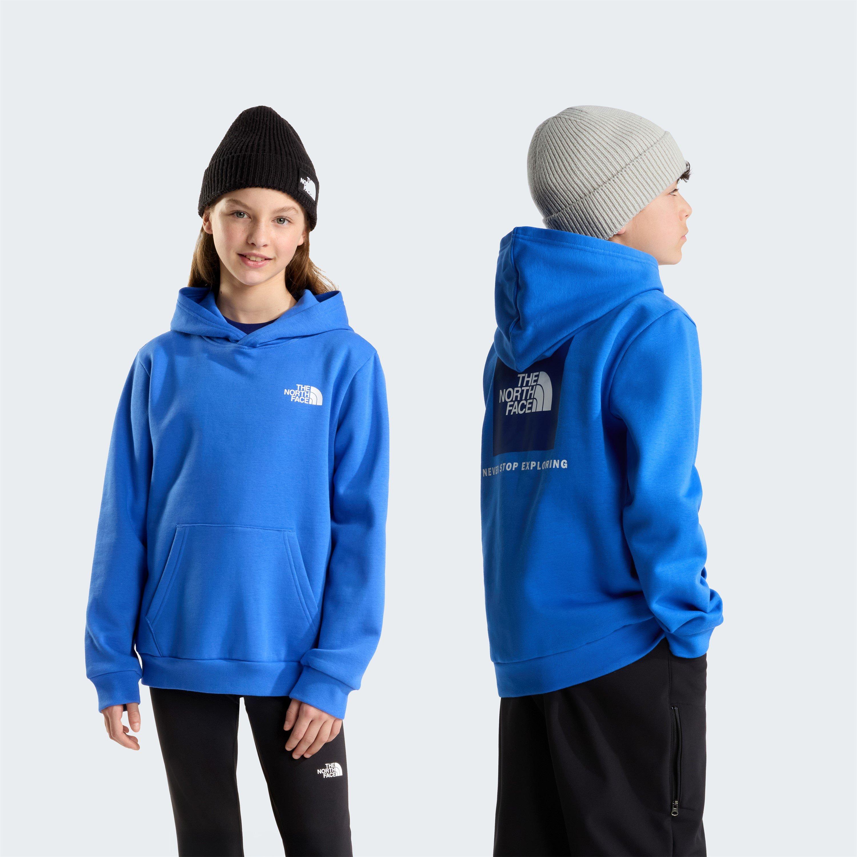 Active Blue NLQ - The North Face - Unisex Kids TNF Box Never Stop Exploring Hoodie - 3