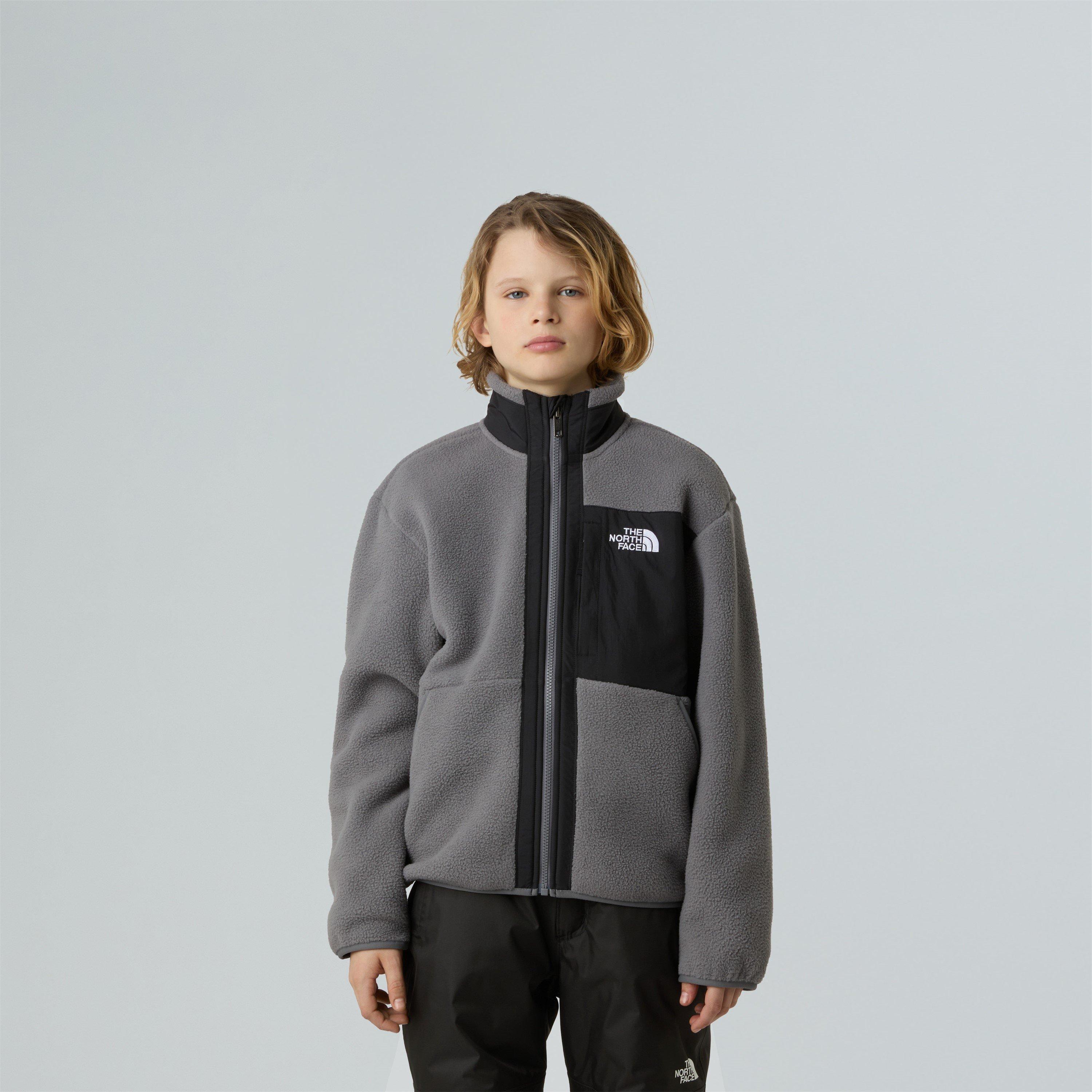 Smoke Pearl RPI - The North Face - Unisex Kids Yumiori Full Zip Fleece - 3