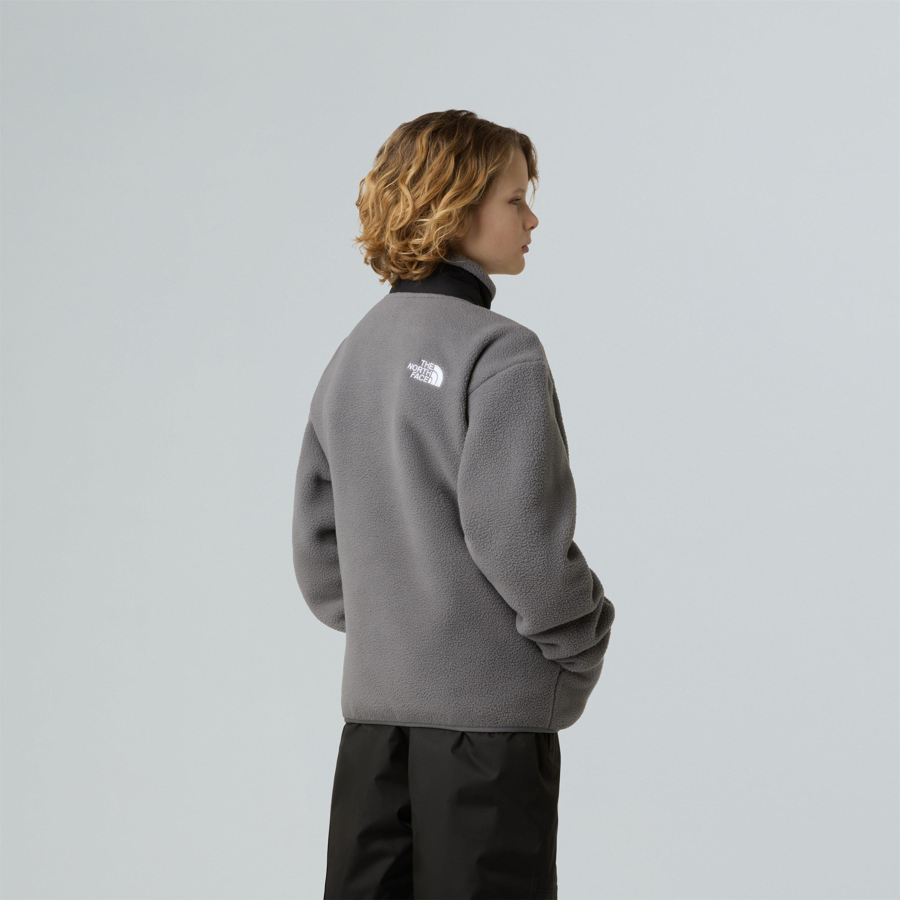 Smoke Pearl RPI - The North Face - Unisex Kids Yumiori Full Zip Fleece - 4