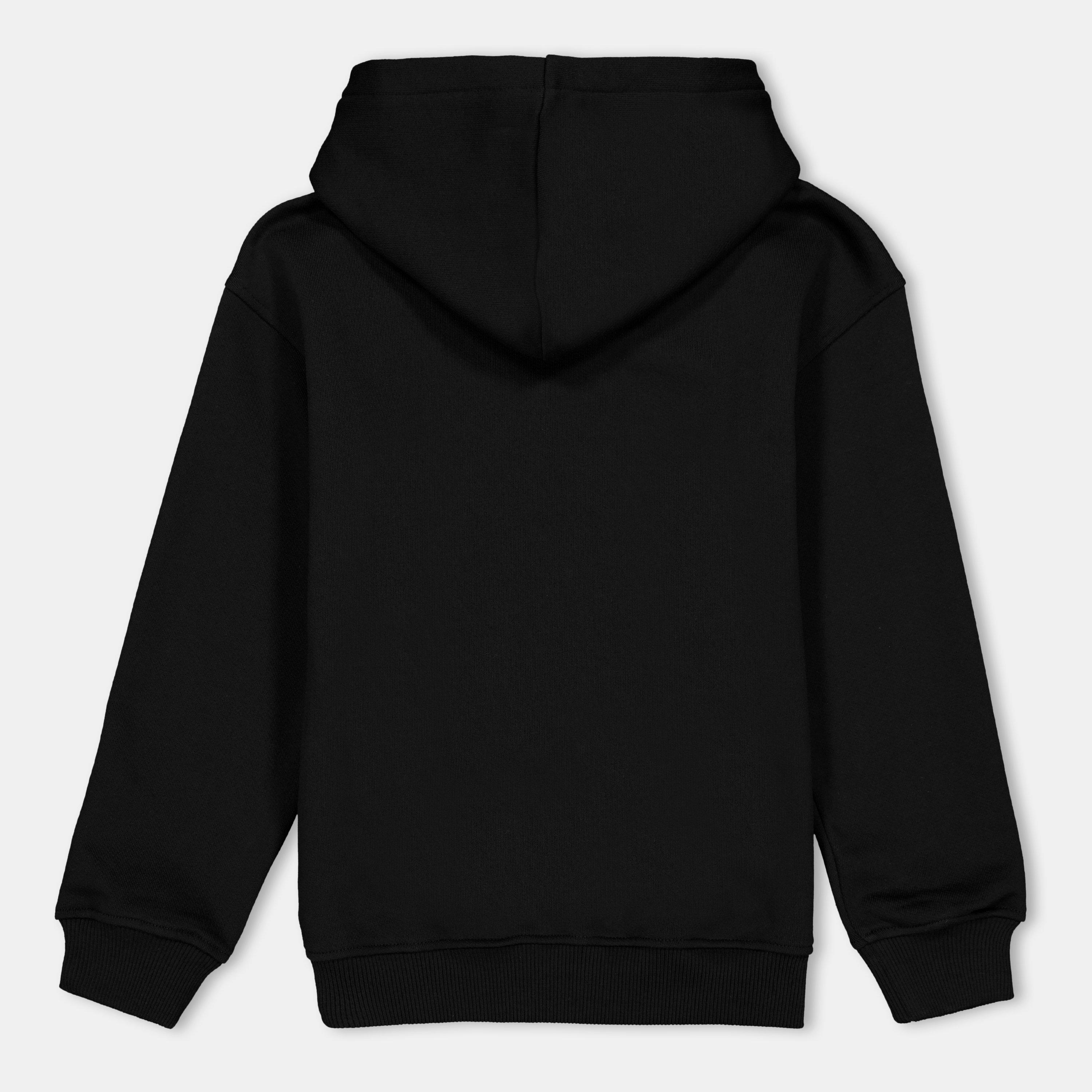 Blk Blu 60100 - Moschino - Unisex Kids' Spray Logo Hoodie - 2