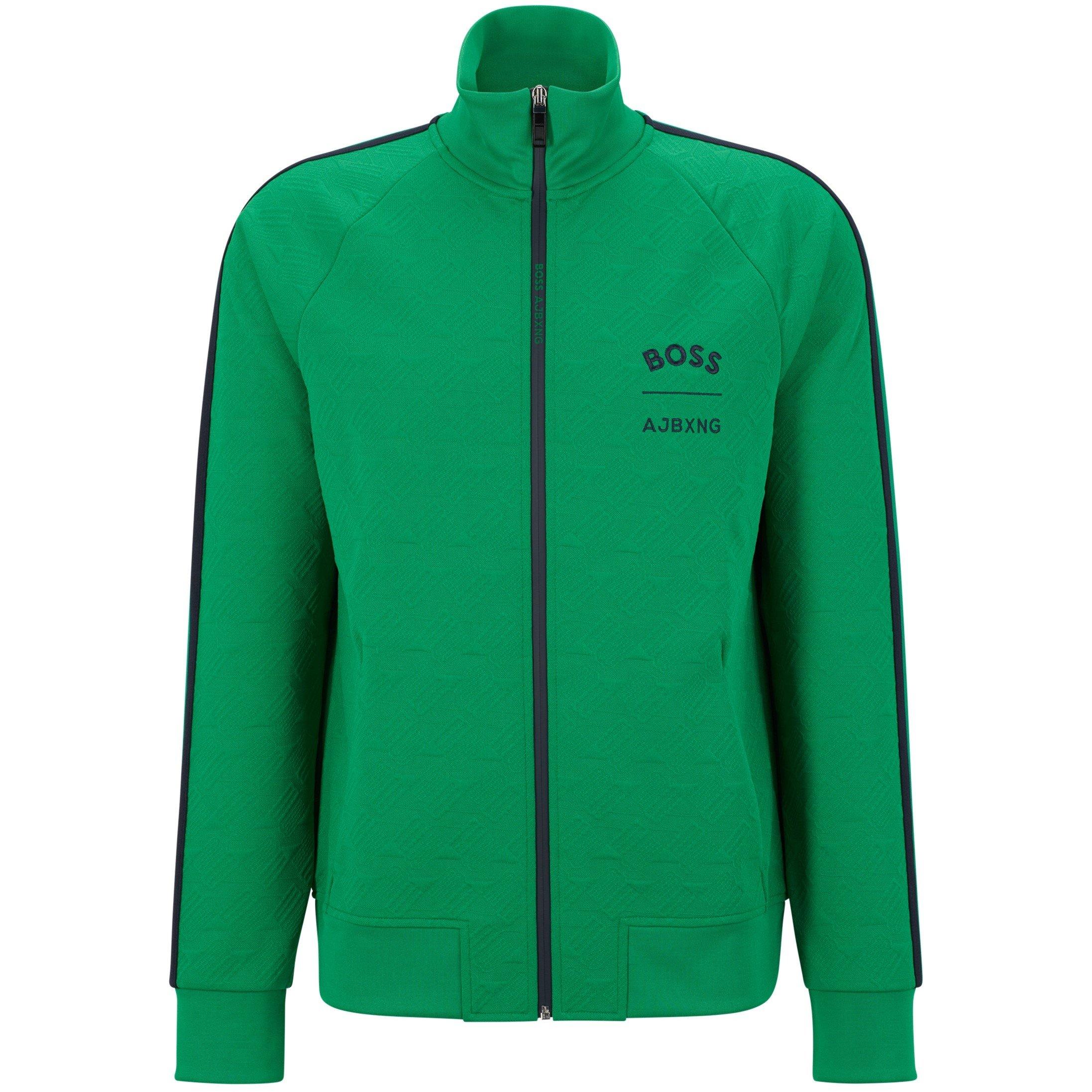 Open Green - Boss - Men's Skarley Aj Zip Hoodie