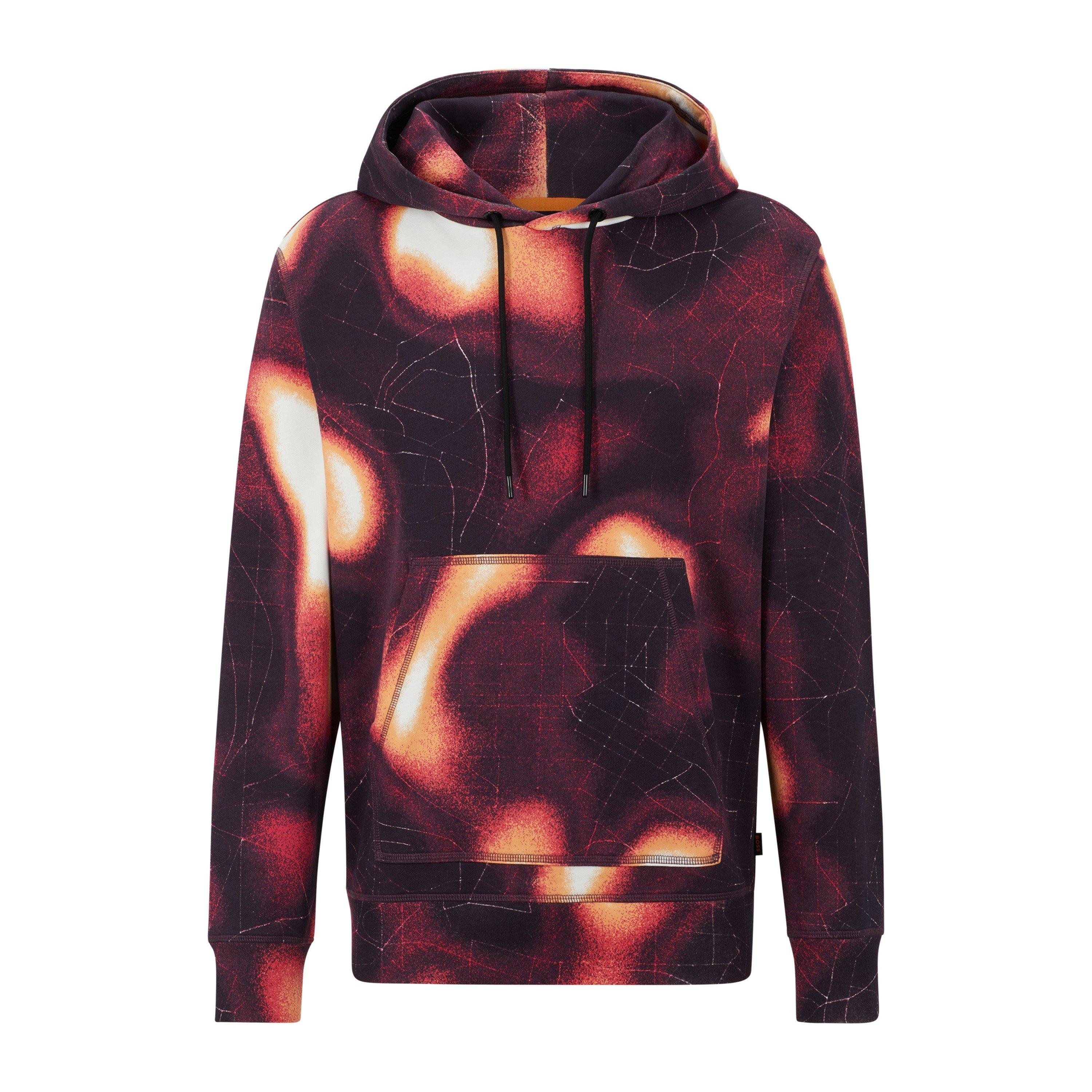 Medium Pink - Boss - Men's Weheat Pull Over OTH Hoodie
