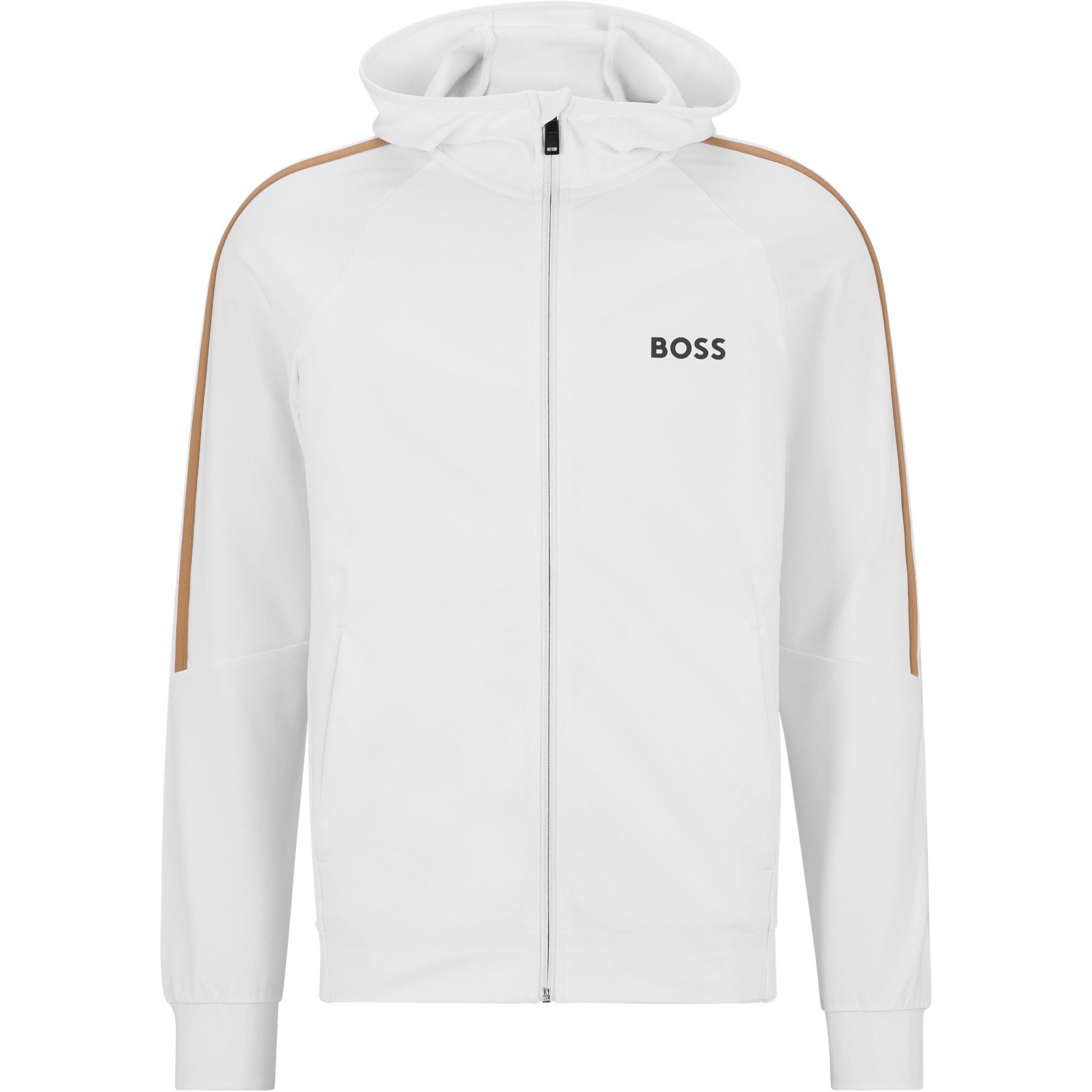 White - Boss - Men's Sicon Mb Pullover Hoodie