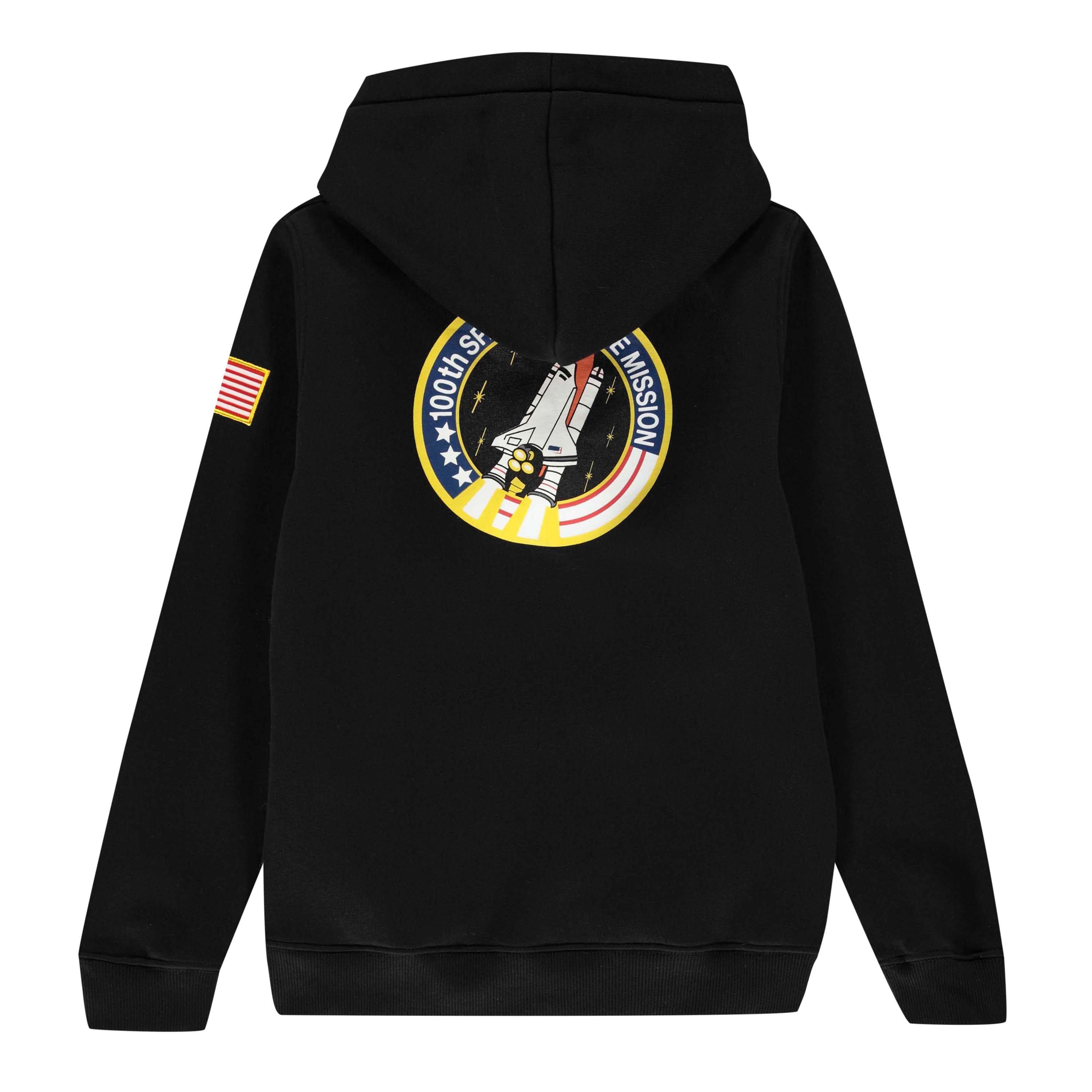 Black 03 - Alpha Industries - Space Shuttle OTH Hoodie - 2
