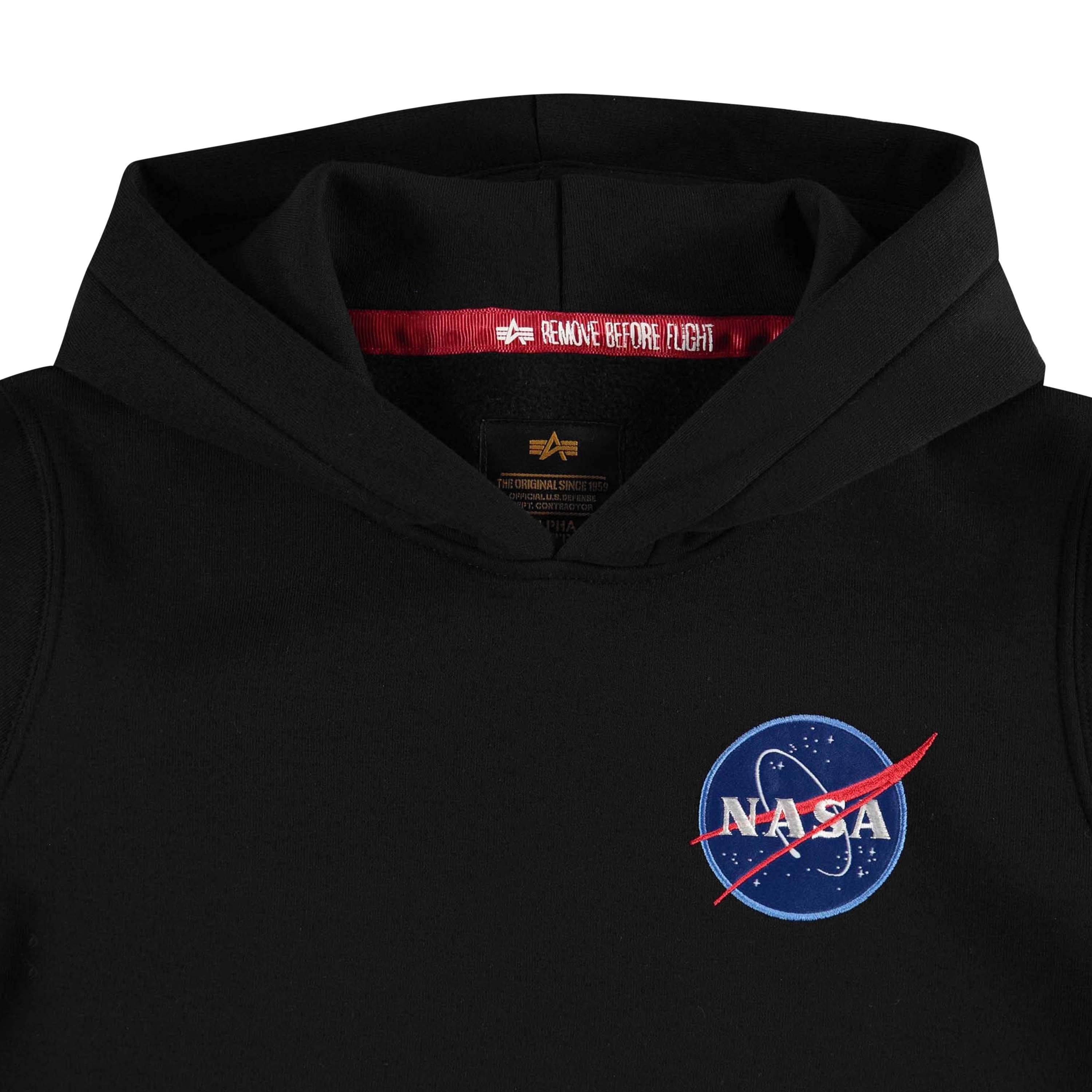Black 03 - Alpha Industries - Space Shuttle OTH Hoodie - 3