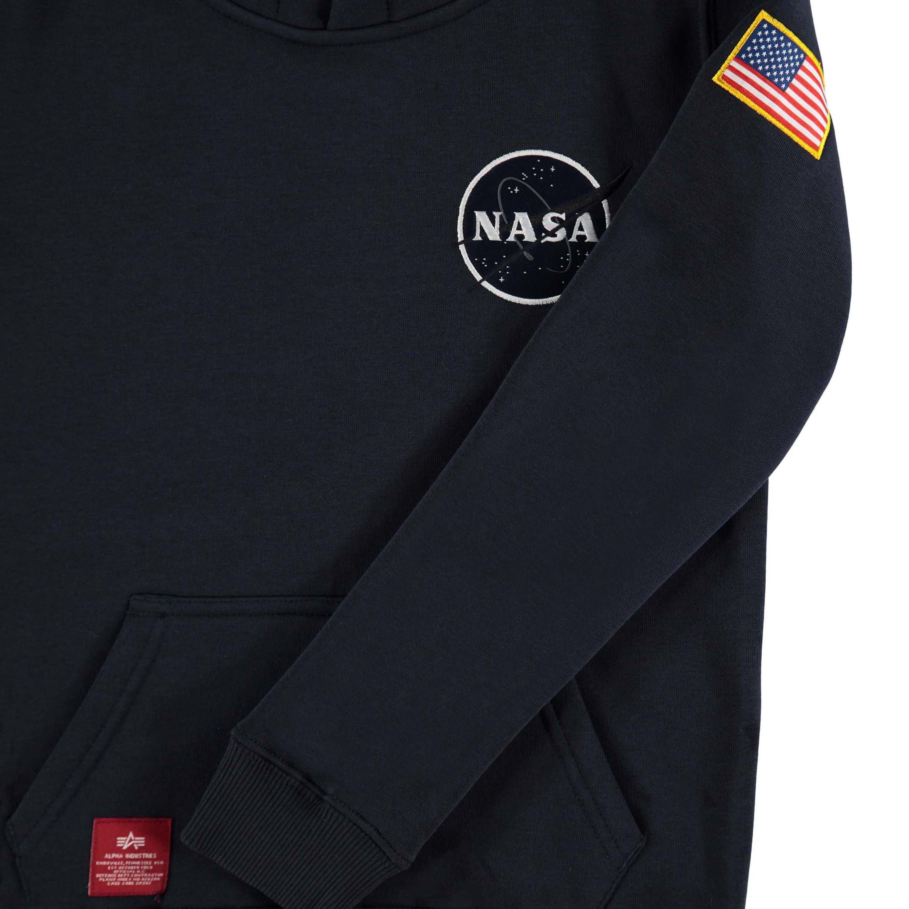 Alpha Industries Men's Space Shuttle Hoody - END. Exclusive In Black Alpha Industries - View #10