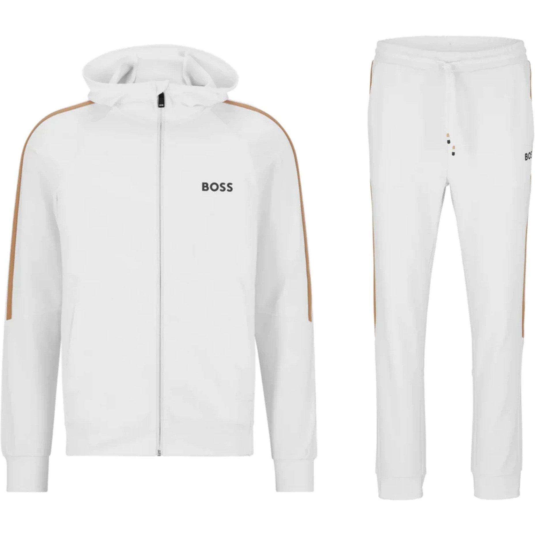 White - Boss - Men's Hicon Mb Hoodie - 3
