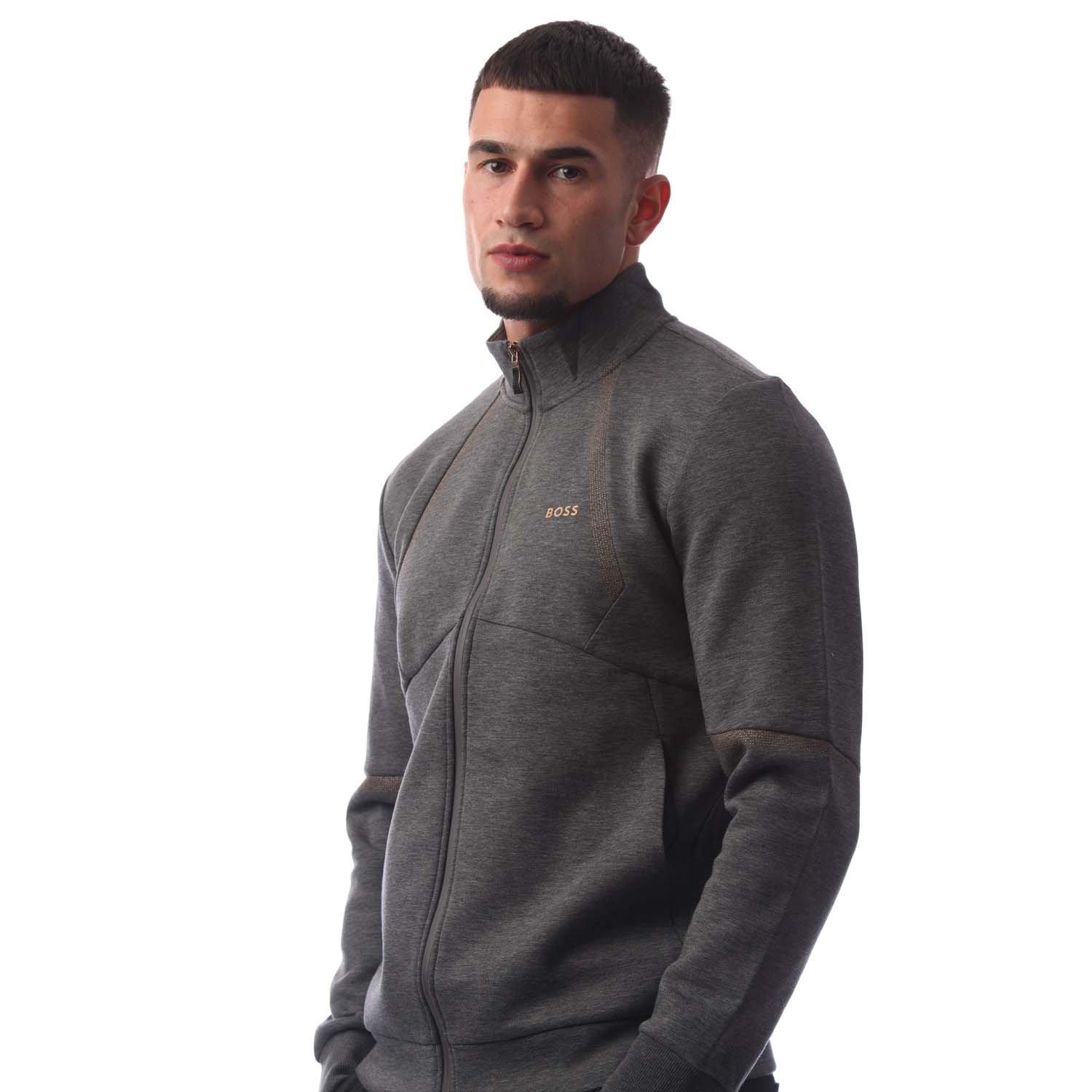 Medium Grey - Boss - Men's Skaz 99 Zip Hoodie - 3