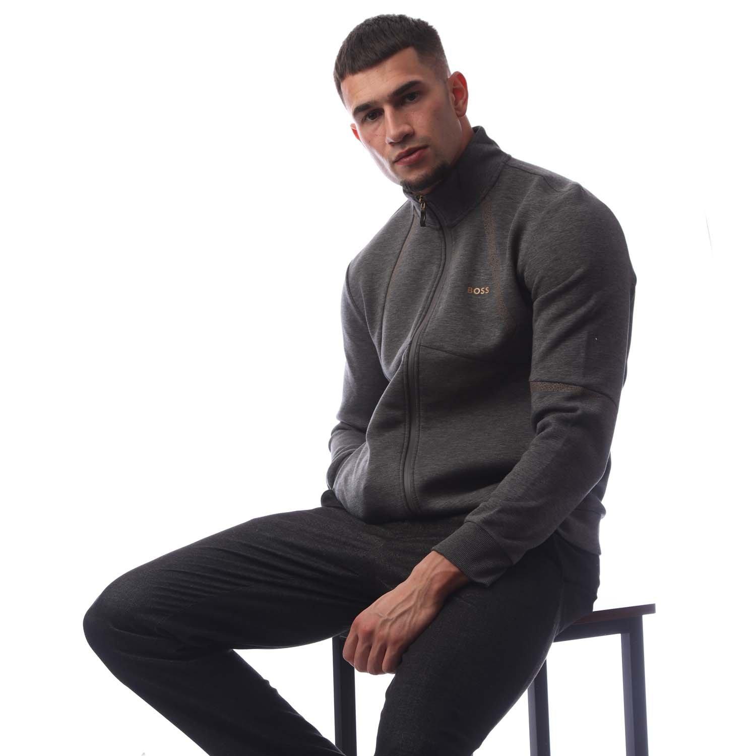 Medium Grey - Boss - Men's Skaz 99 Zip Hoodie - 4