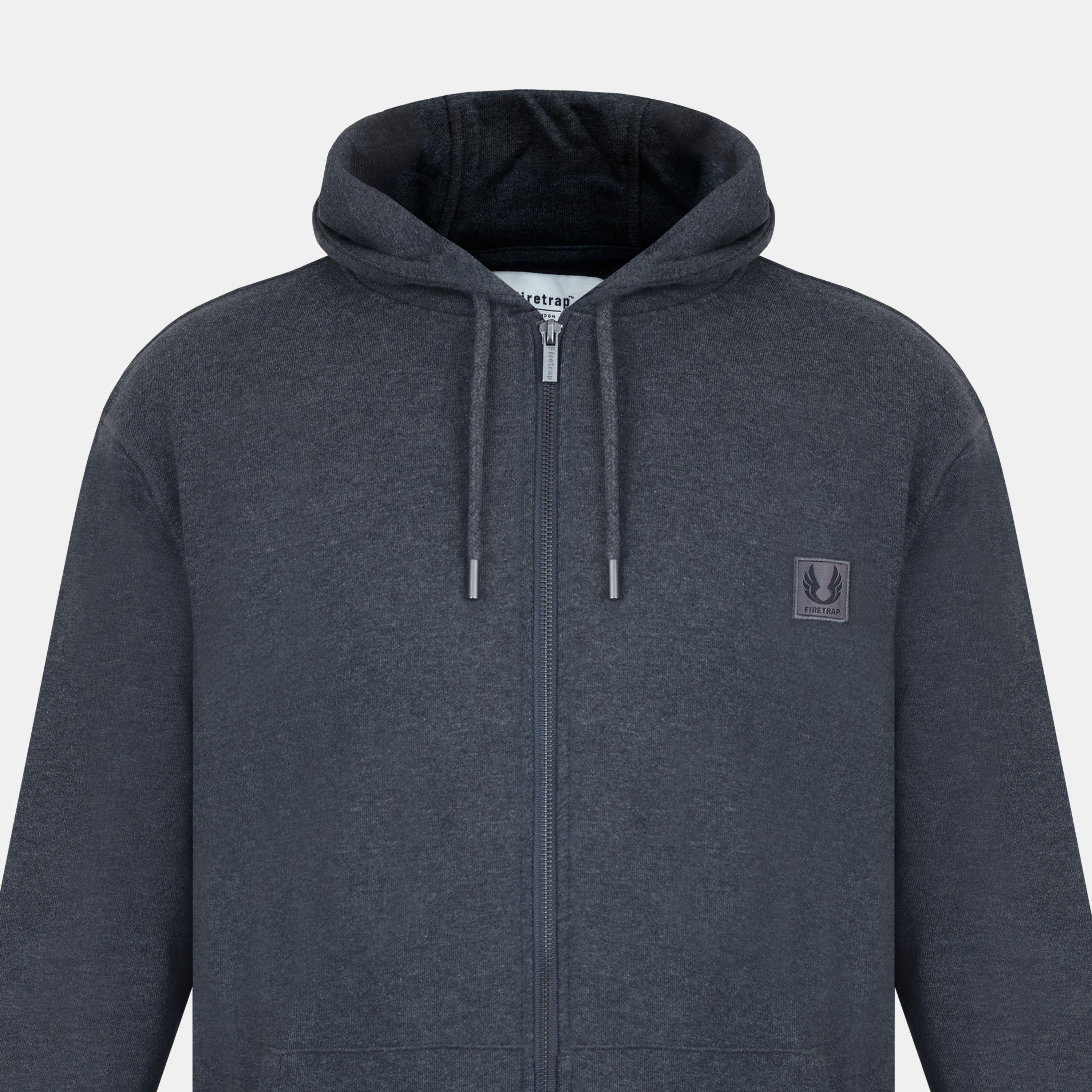 Carbón Marl - Firetrap - Zip Hoodie - 3
