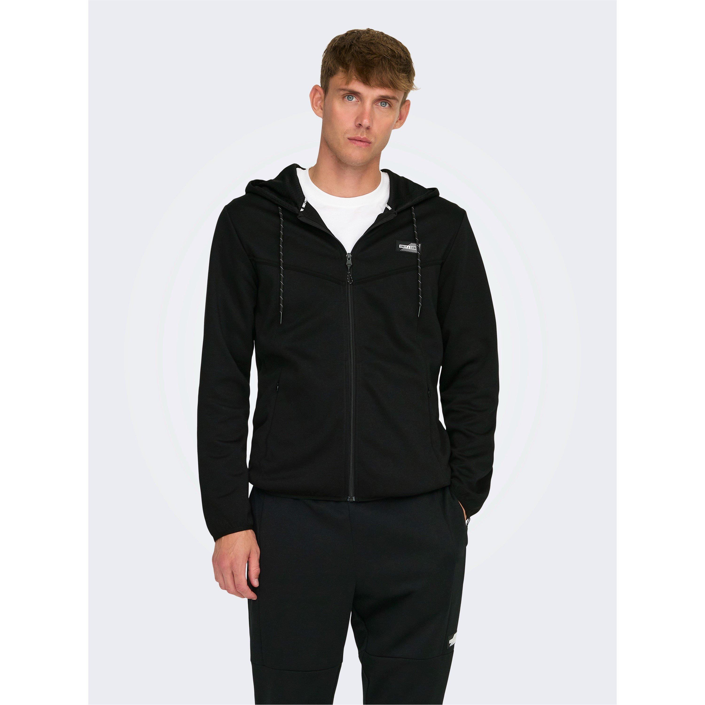 Black - Only - Zip Hoodie - 2