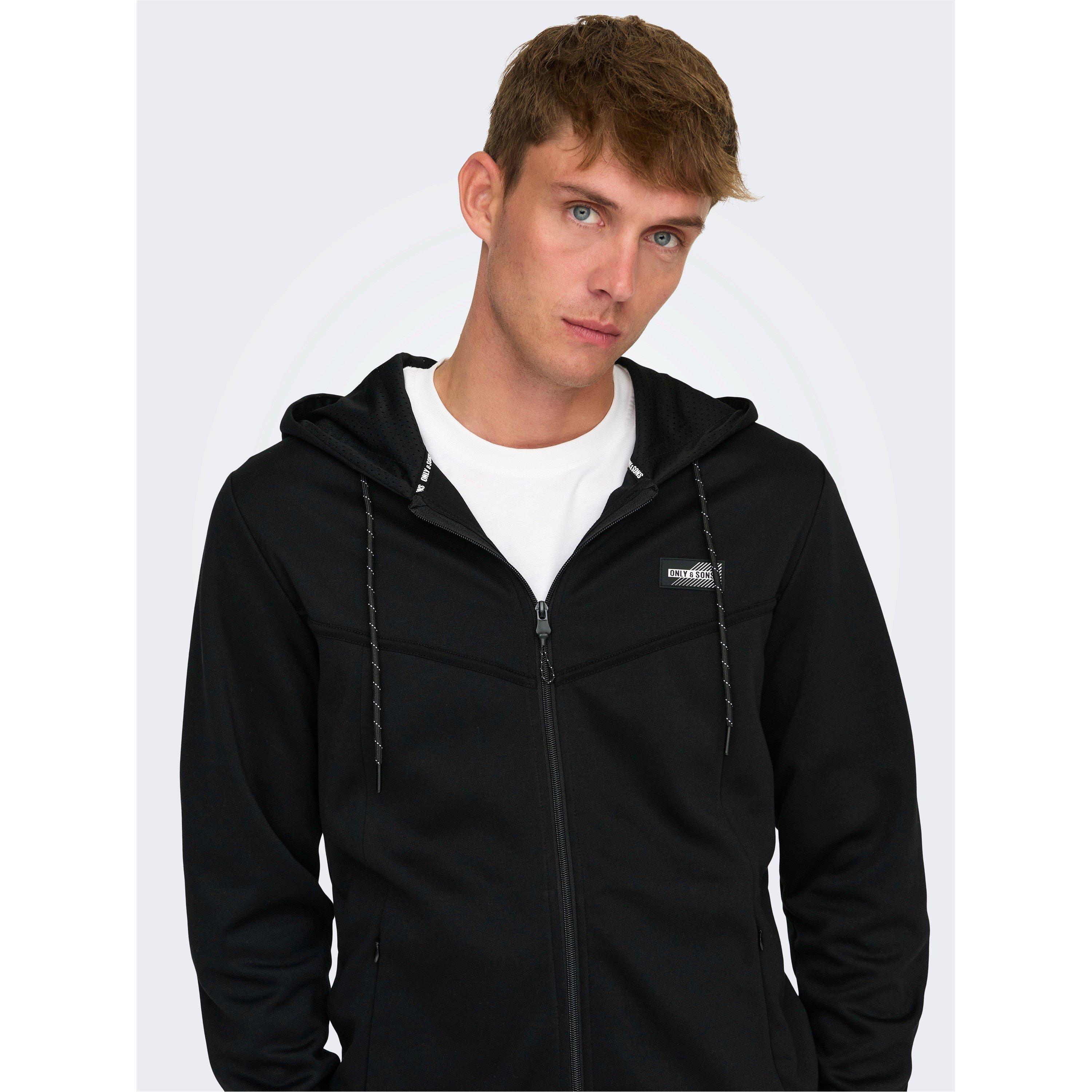 Black - Only - Zip Hoodie - 3