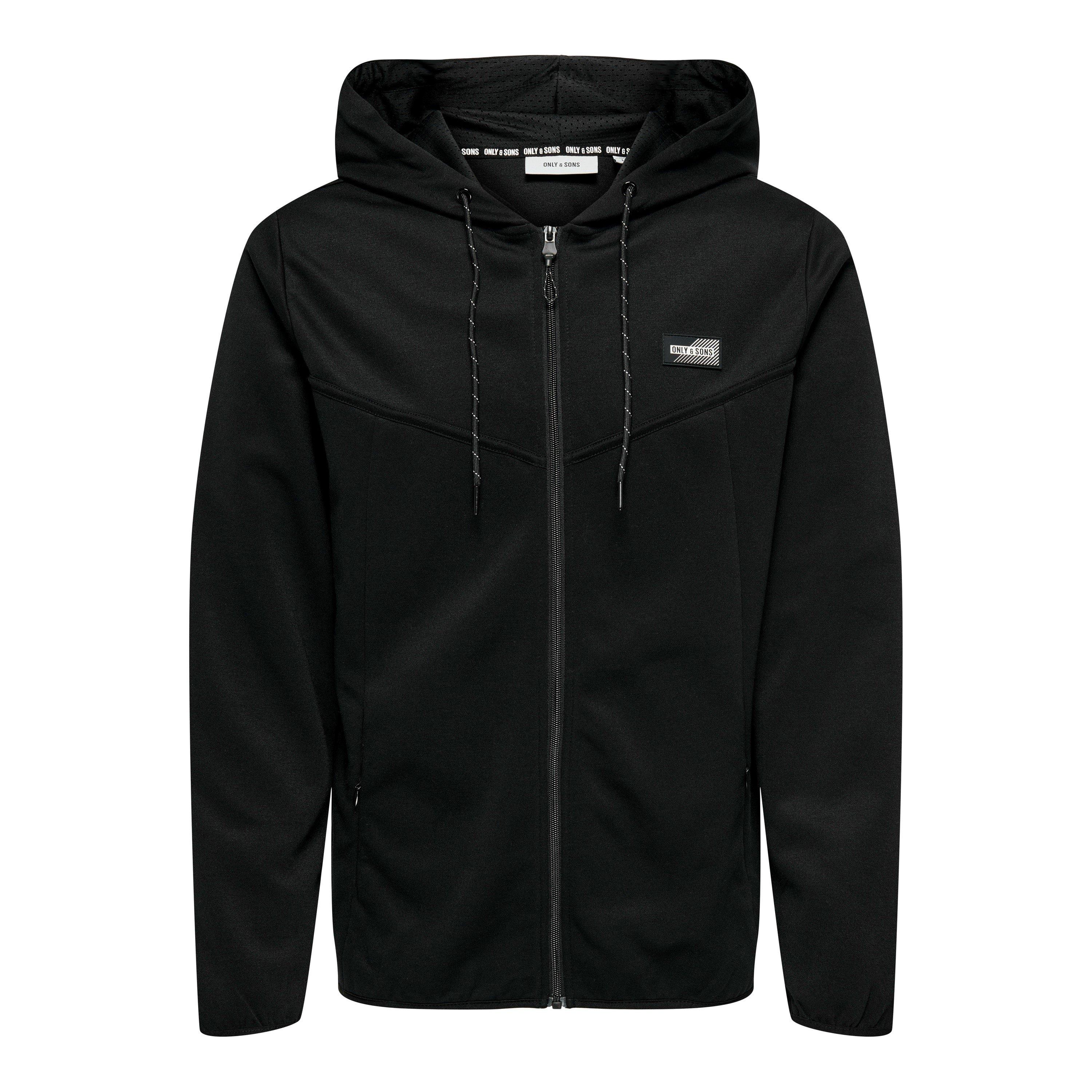 Black - Only - Zip Hoodie - 6