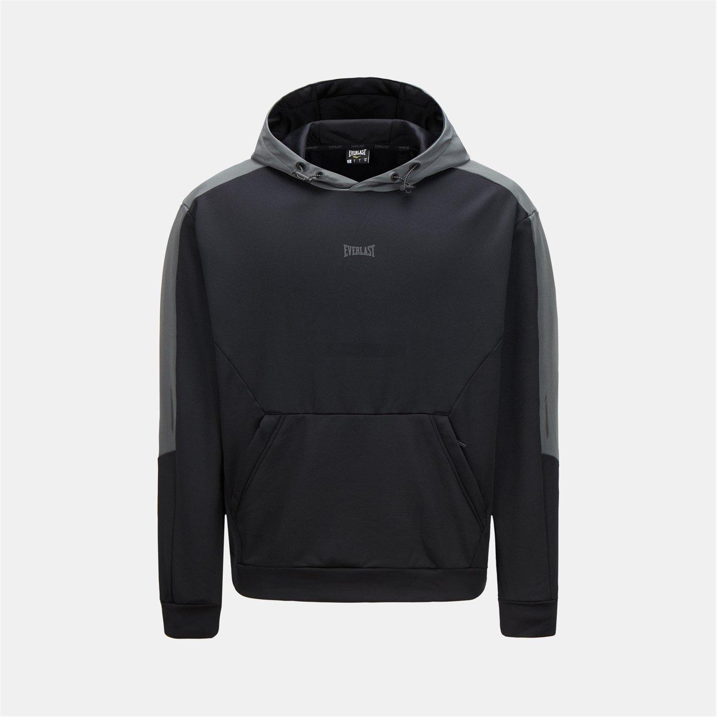 Black/Carbon - Everlast - Mens NRG Tracksuit Top - 1