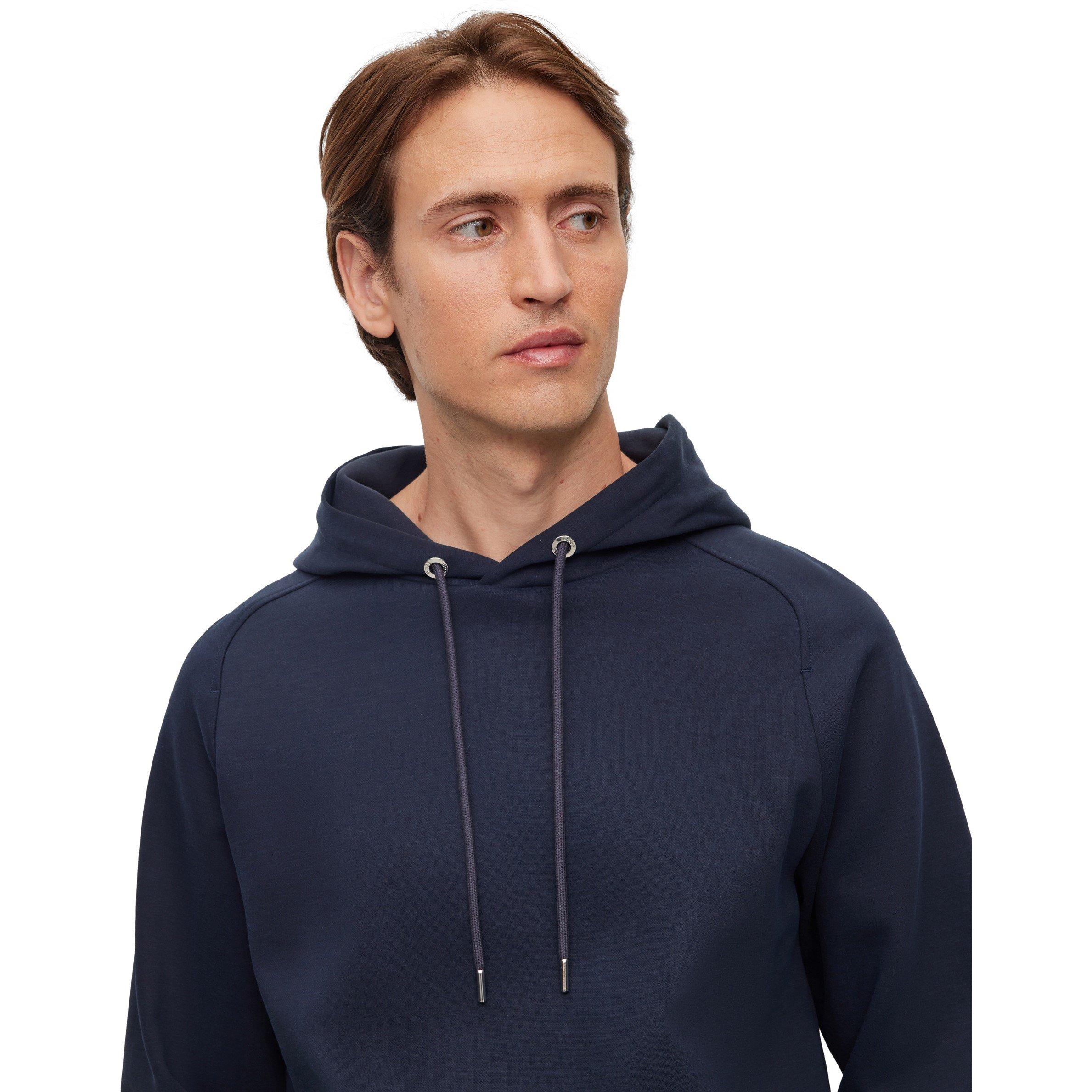 Dark Blue - Boss - Men's T Stevenson Pull Over Hoodie - 3