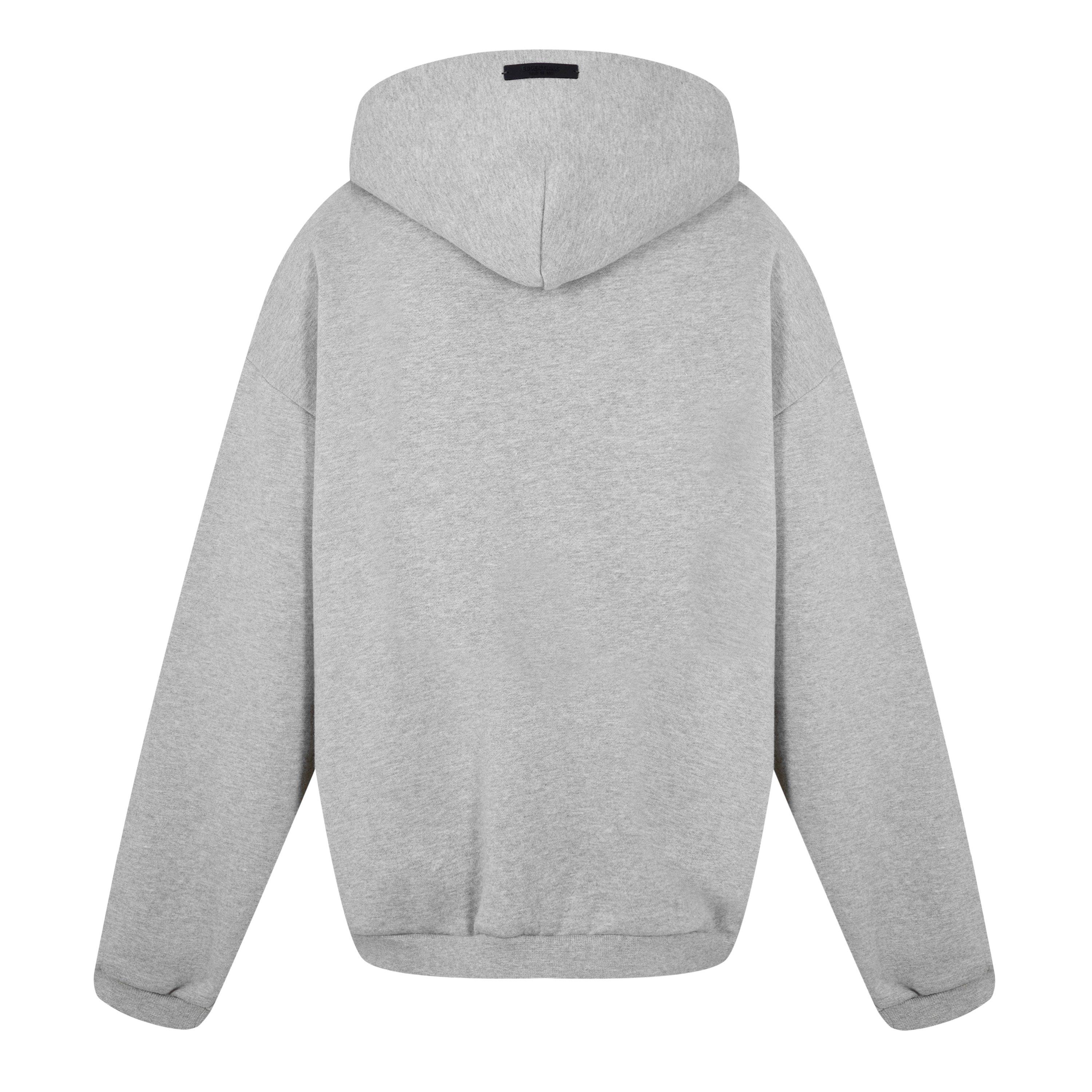 Dark Heather - Fear Of God Essentials - Fleece Hoodie - 2