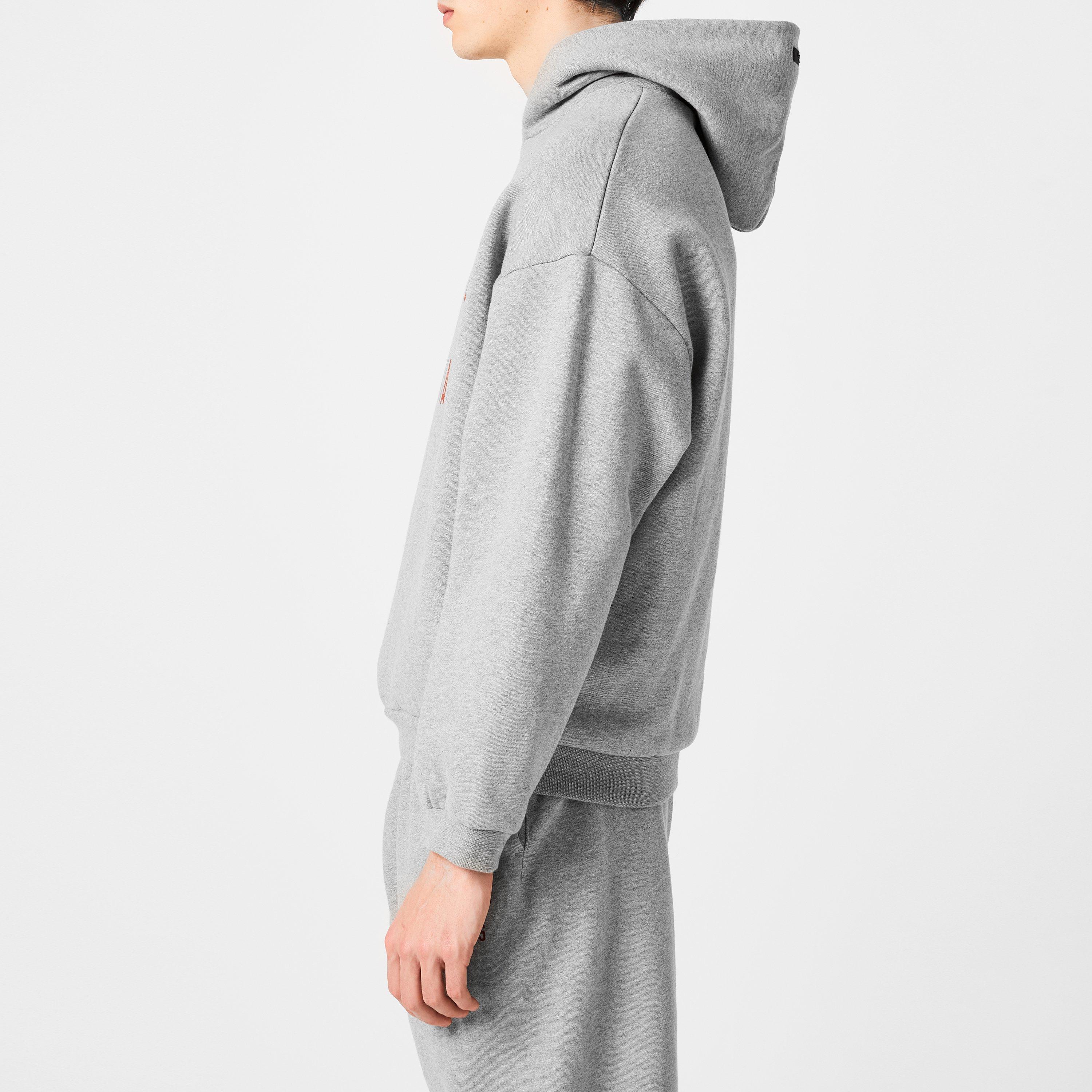 Dark Heather - Fear Of God Essentials - Fleece Hoodie - 5