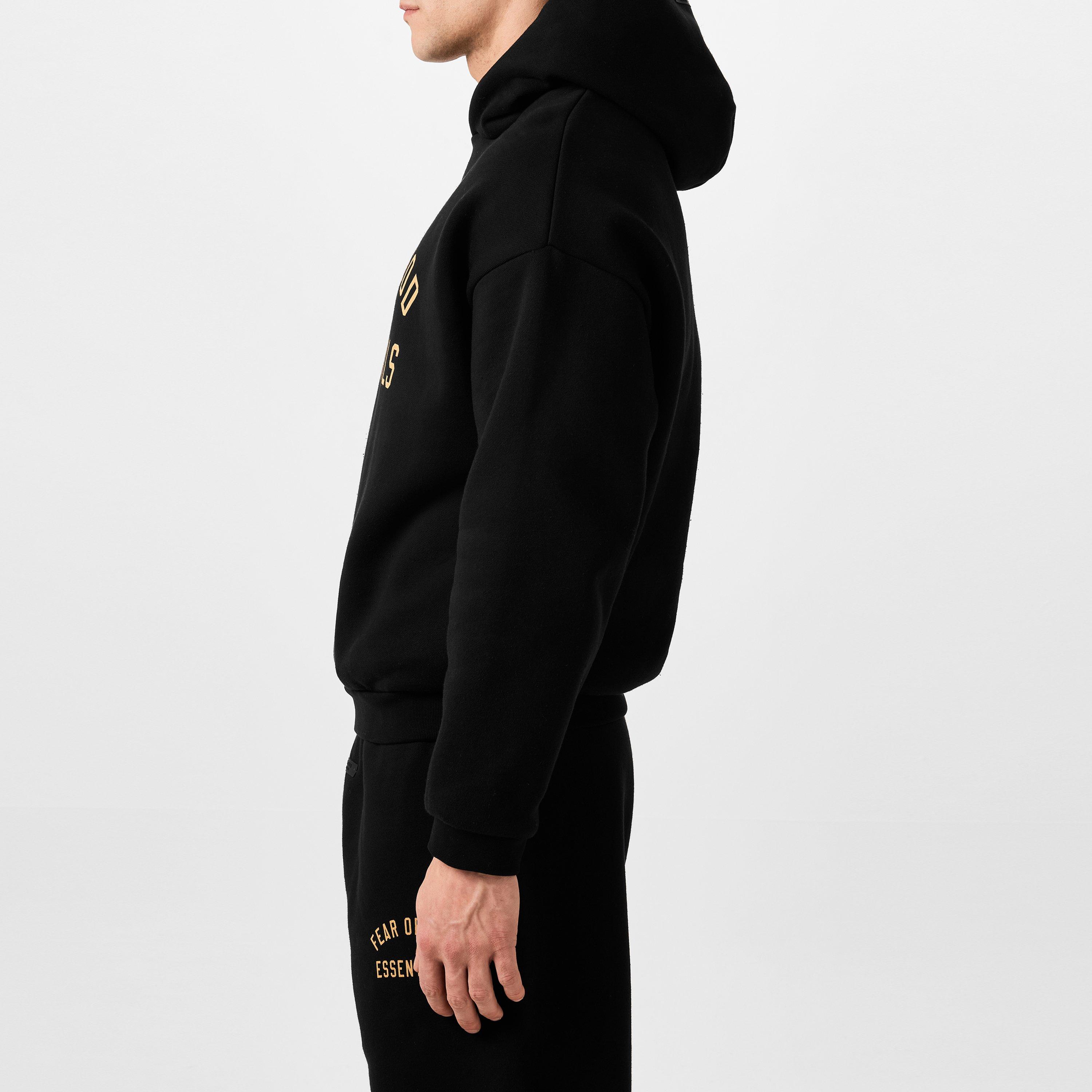 Black - Fear Of God Essentials - Fleece Hoodie - 5