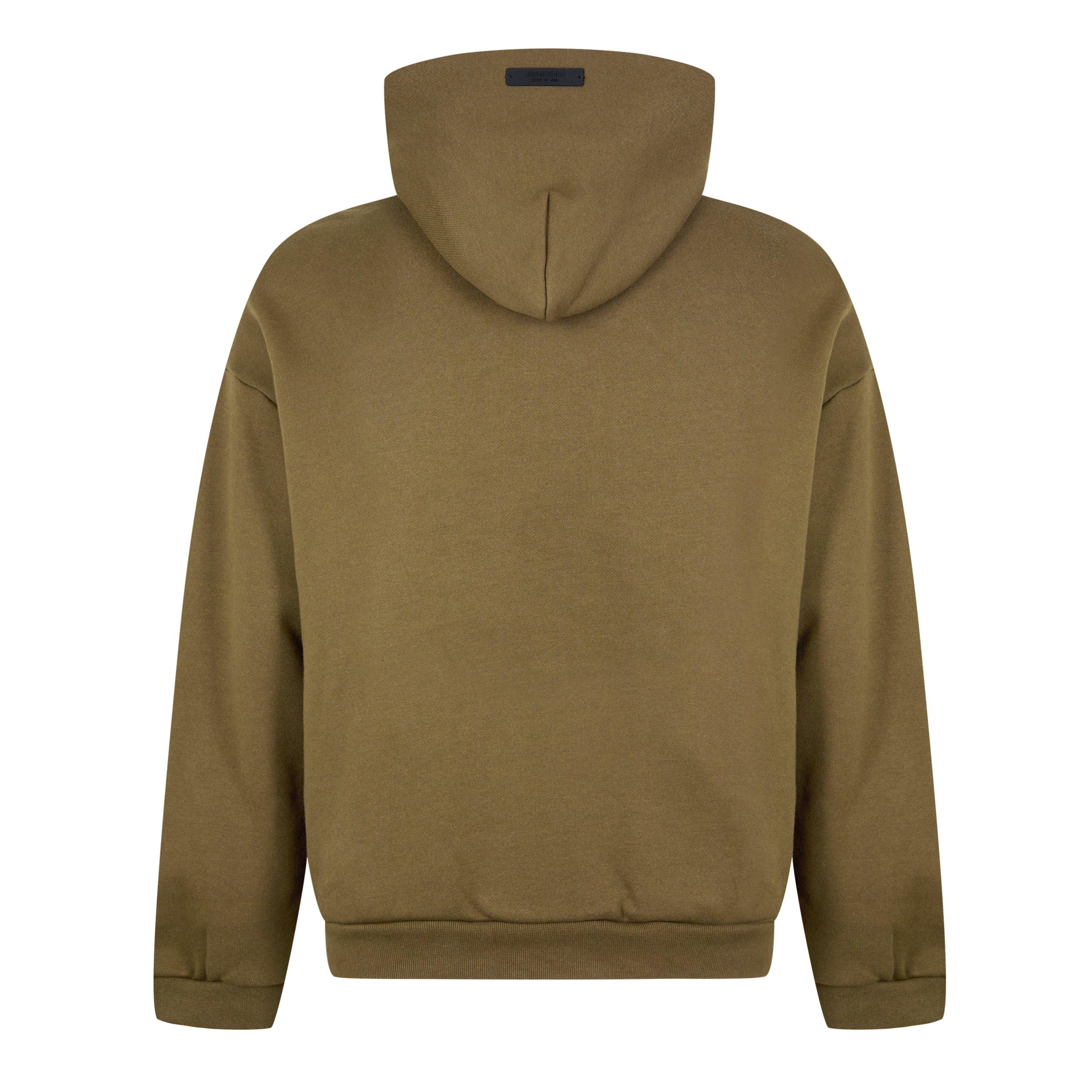 Olive - Fear Of God Essentials - Fleece Hoodie - 2