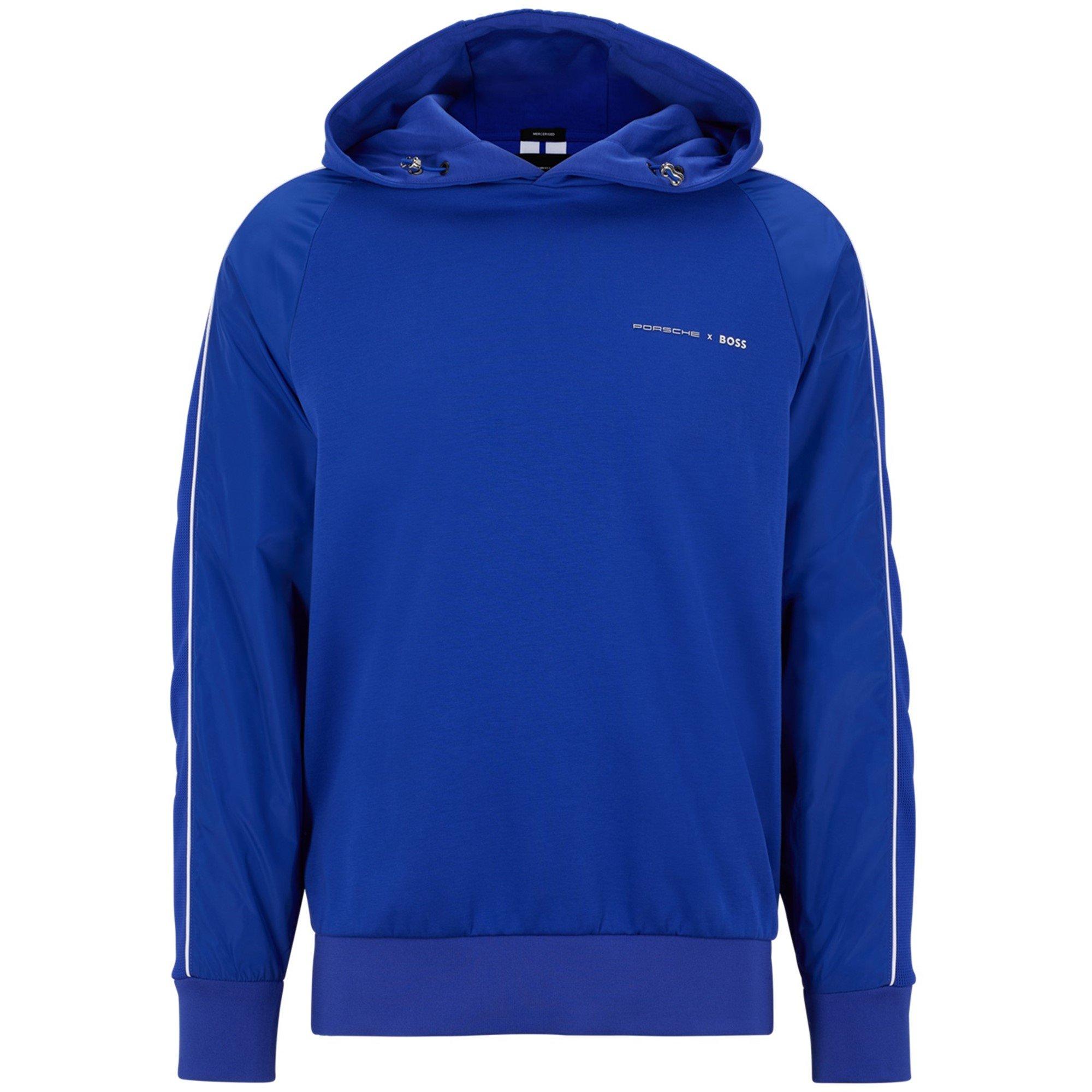Bright Blue - Boss - Men's Seeger Ps Pull Over Hoodie - 1
