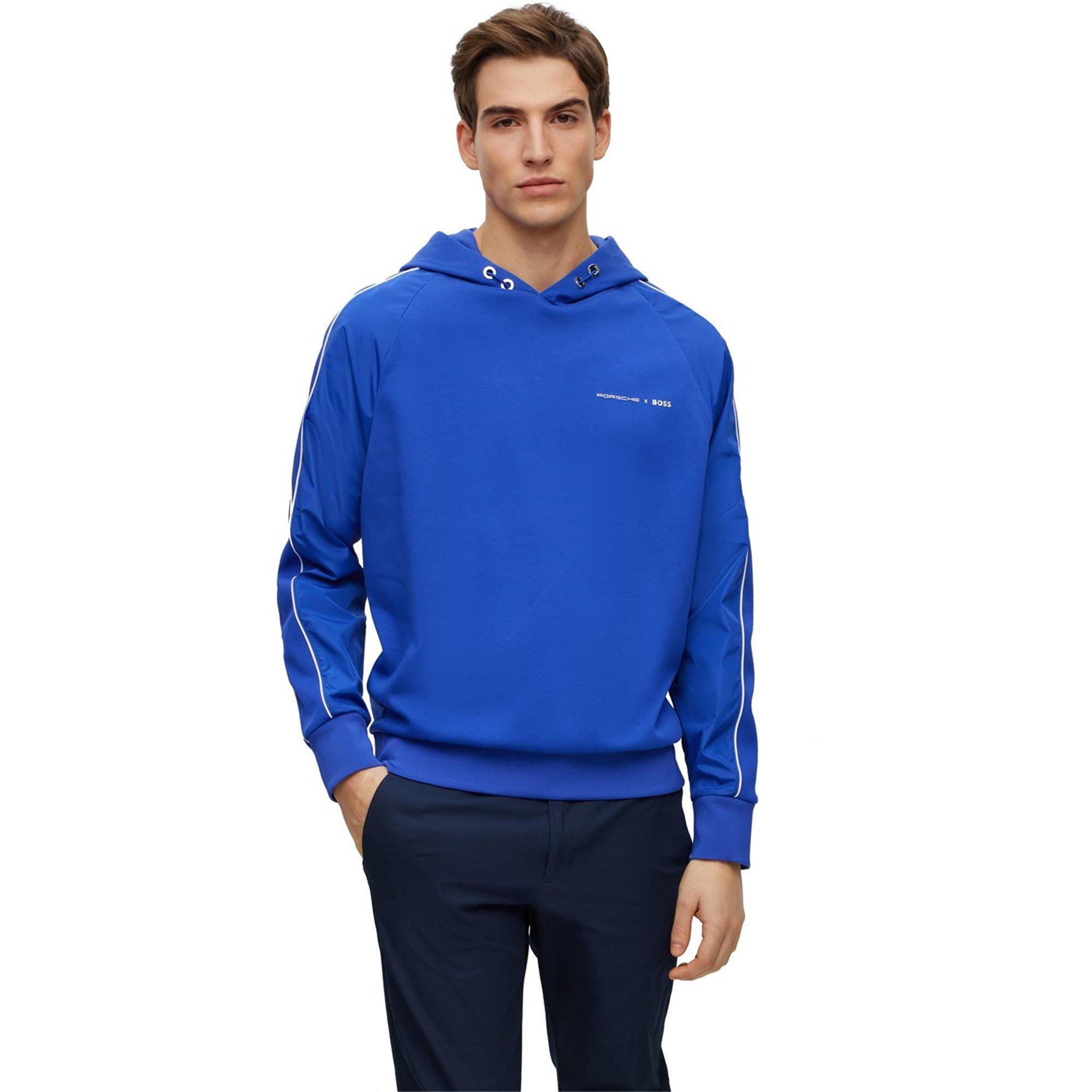Bright Blue - Boss - Men's Seeger Ps Pull Over Hoodie - 2